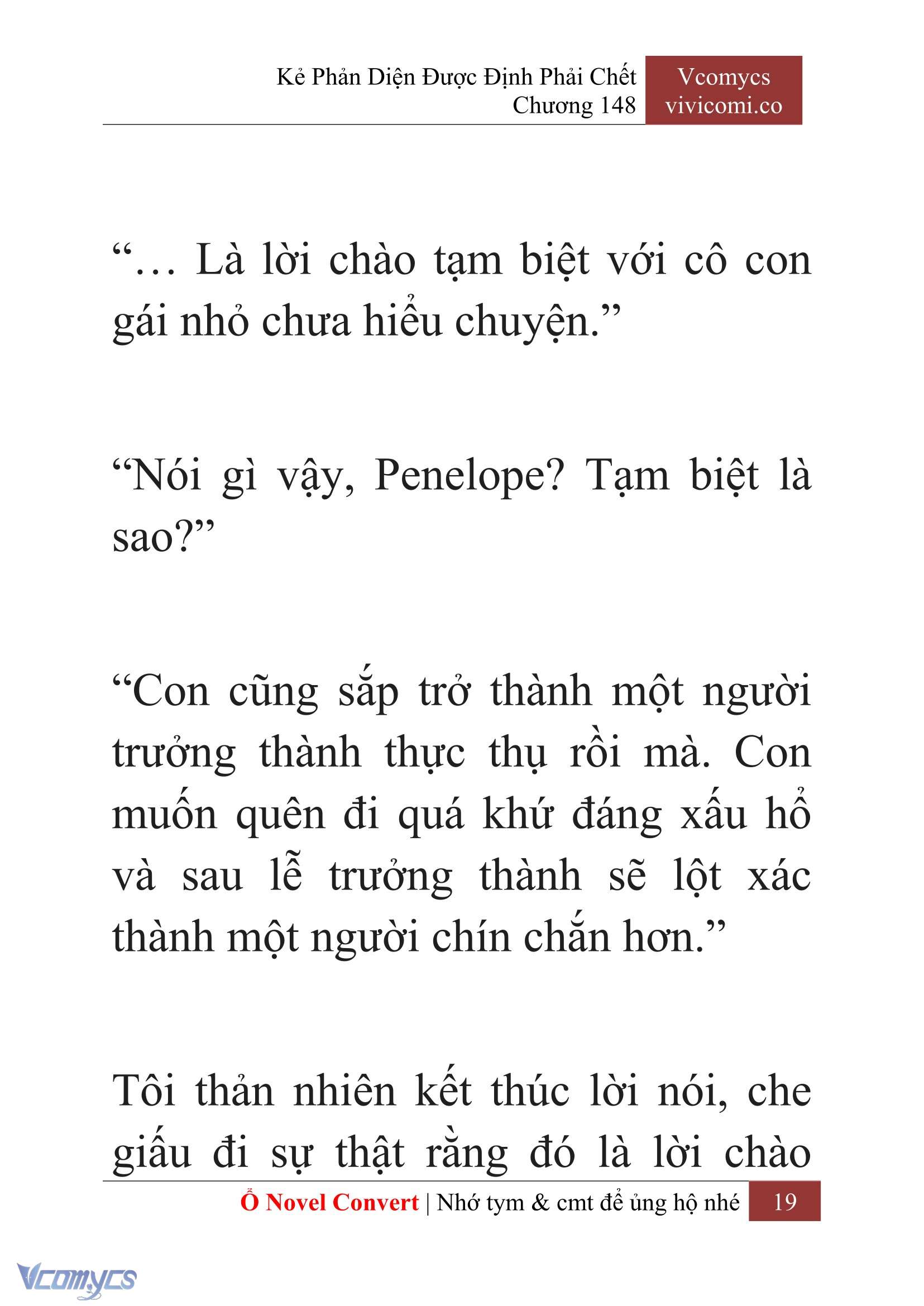 [Novel] Kẻ Phản Diện Được Định Phải Chết Chap 148 - Trang 2