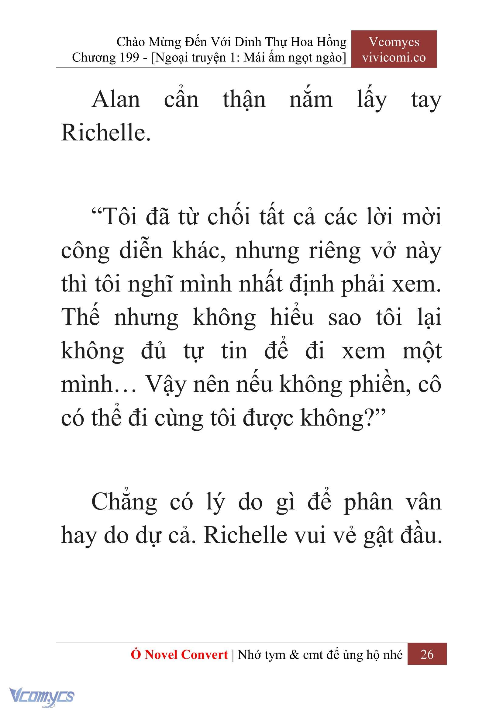 [Novel] Chào Mừng Đến Với Dinh Thự Hoa Hồng Chap 199 - Trang 2