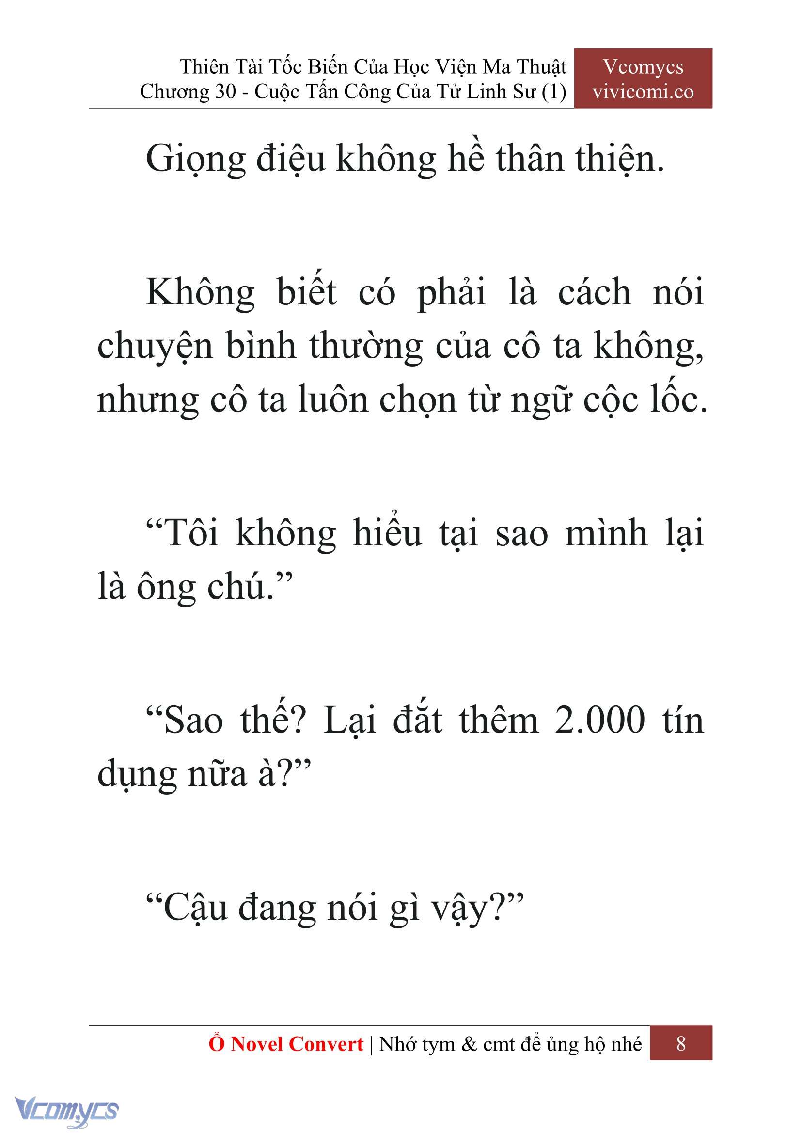 [Novel] Thiên Tài Tốc Biến Của Học Viện Ma Thuật Chap 30 - Trang 2