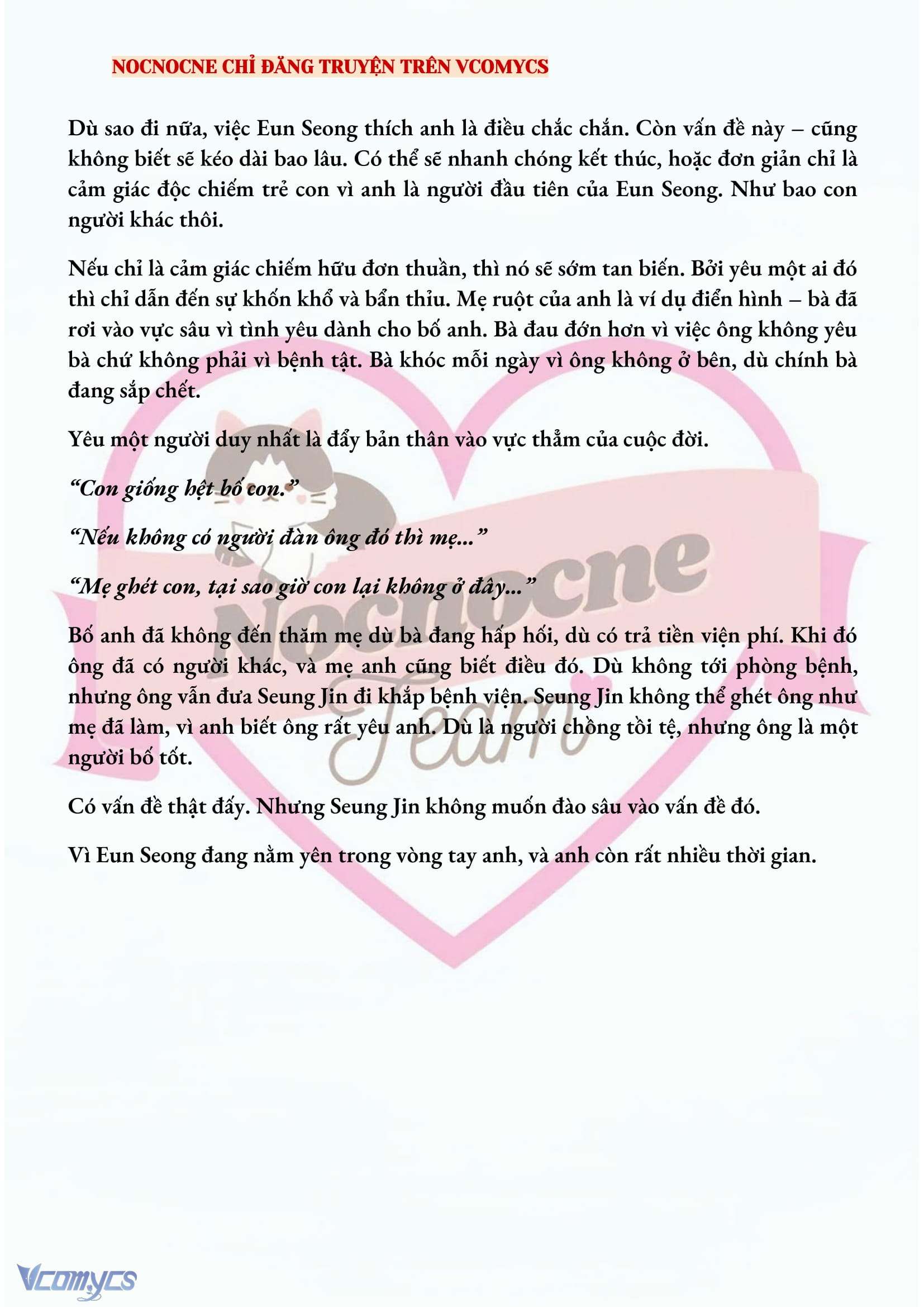 [NOVEL] CHÚNG TA KẾT THÚC VÀO MÙA THU Chap 23 - Trang 2