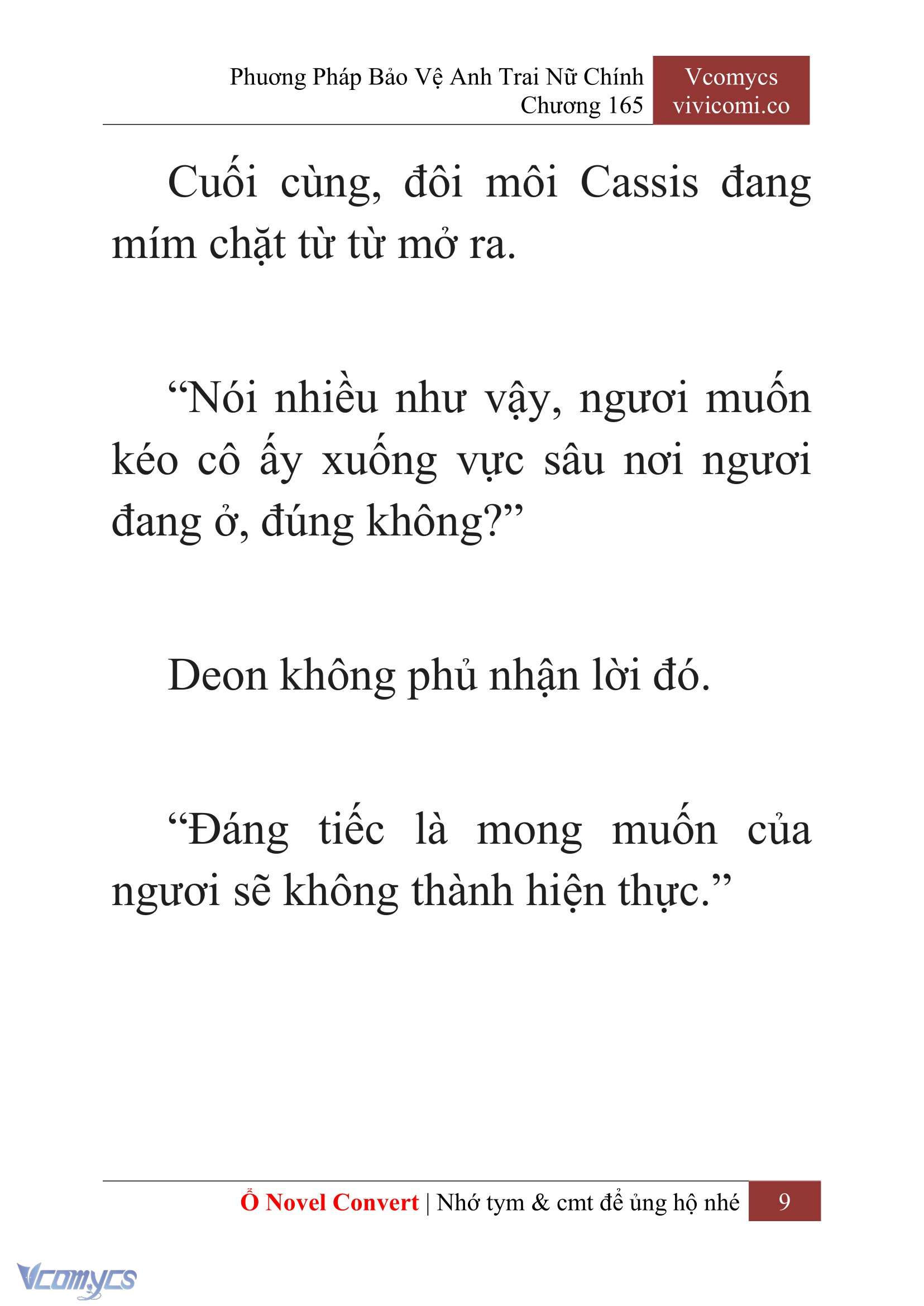 [Novel] Phương Pháp Bảo Vệ Anh Trai Nữ Chính Chap 165 - Trang 2