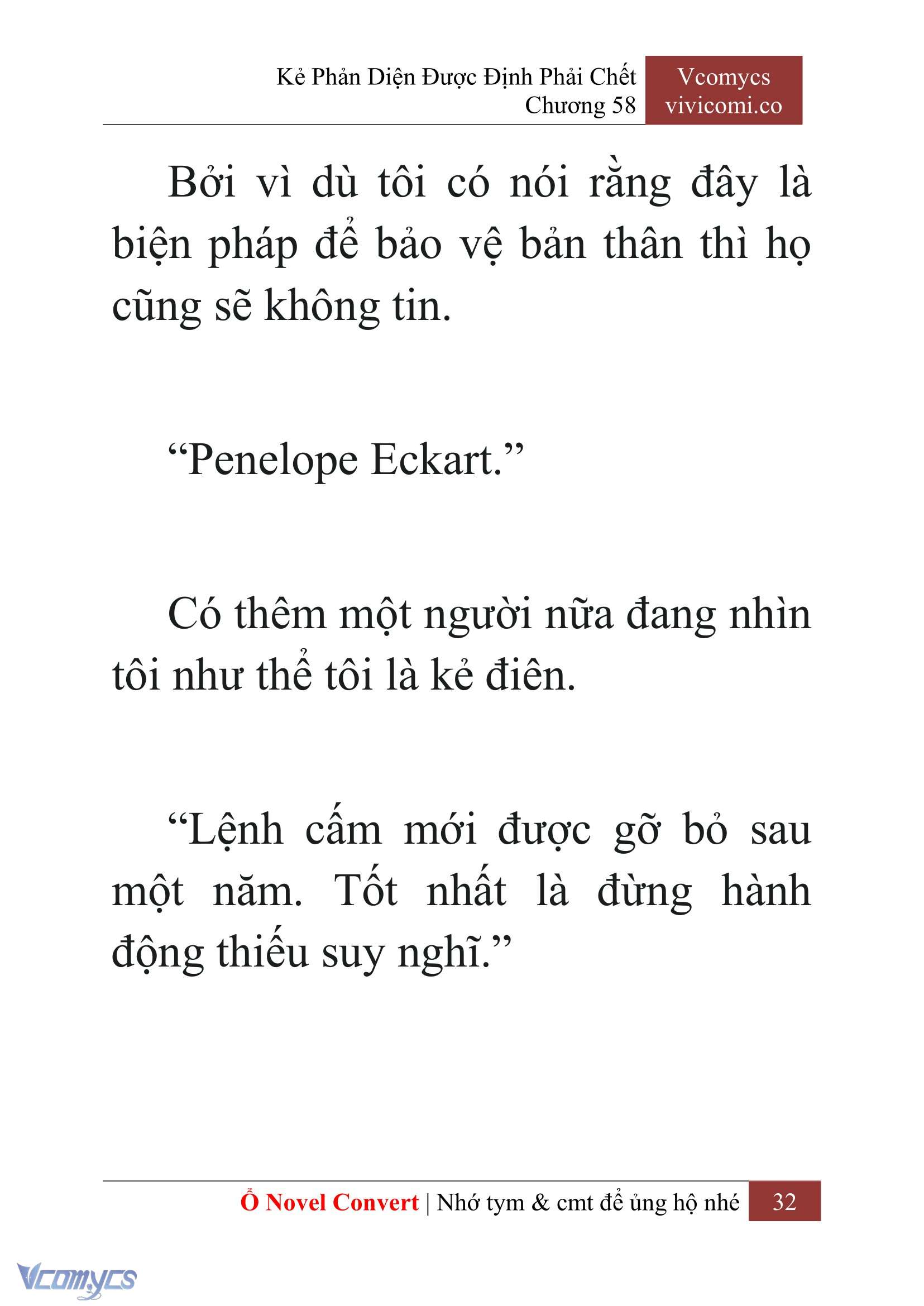 [Novel] Kẻ Phản Diện Được Định Phải Chết Chap 58 - Next Chap 59