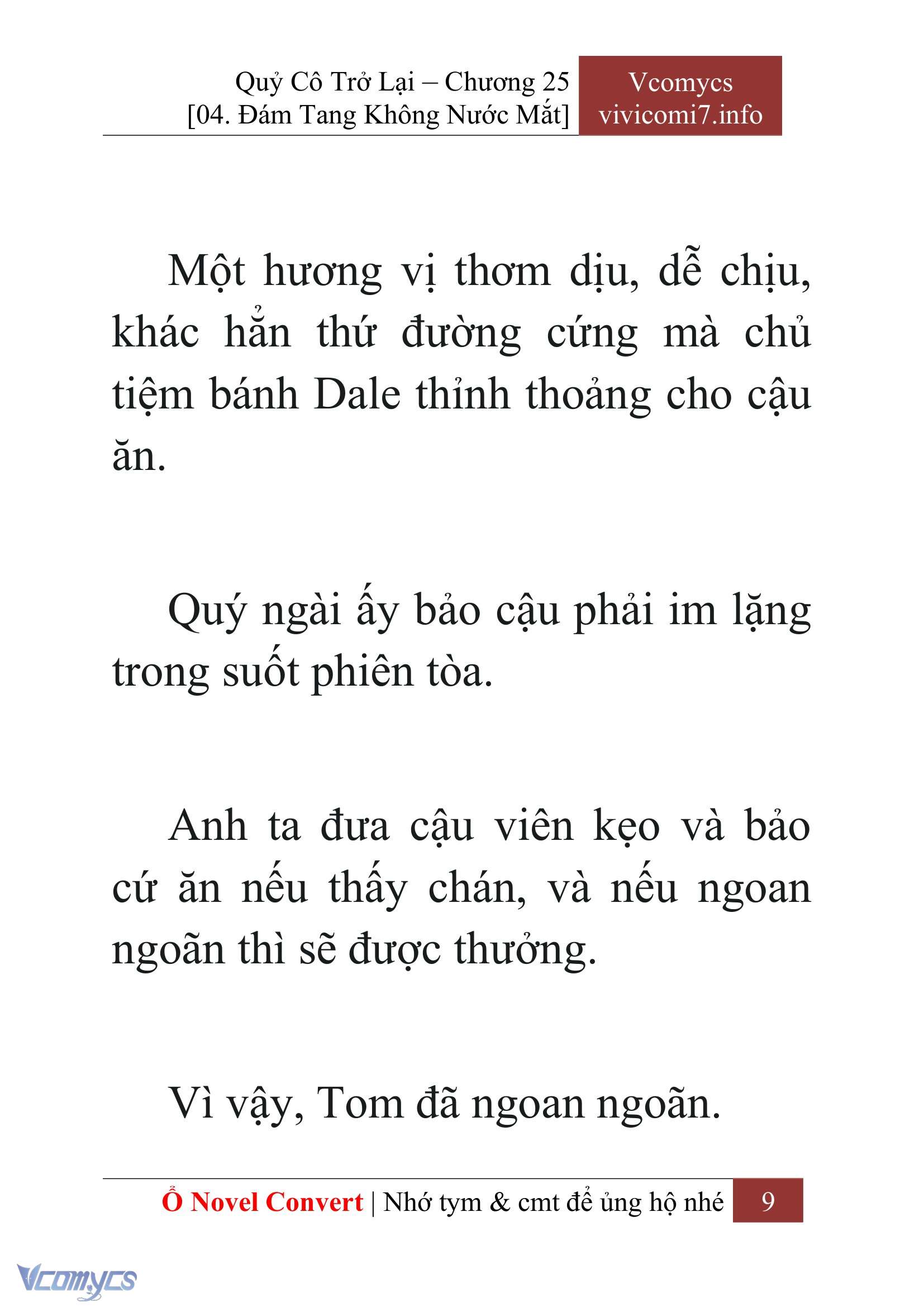 [Novel] Quý Cô Trở Lại Chap 25 - Trang 2