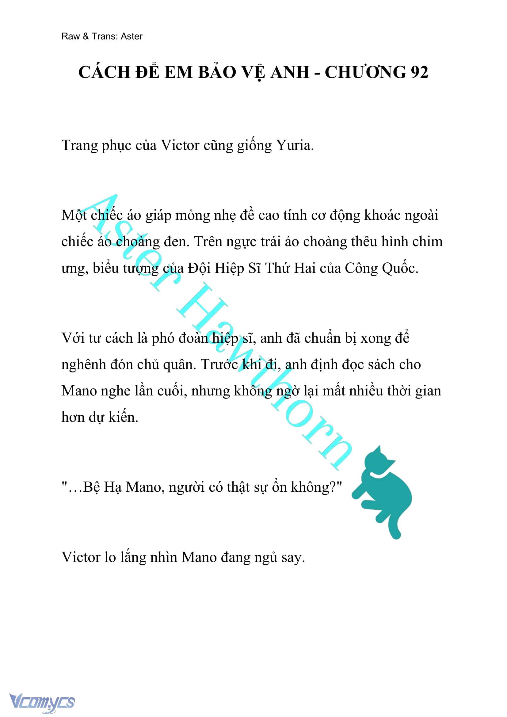 [NOVEL] Cách Để Em Bảo Vệ Anh Chap 92 - Trang 2