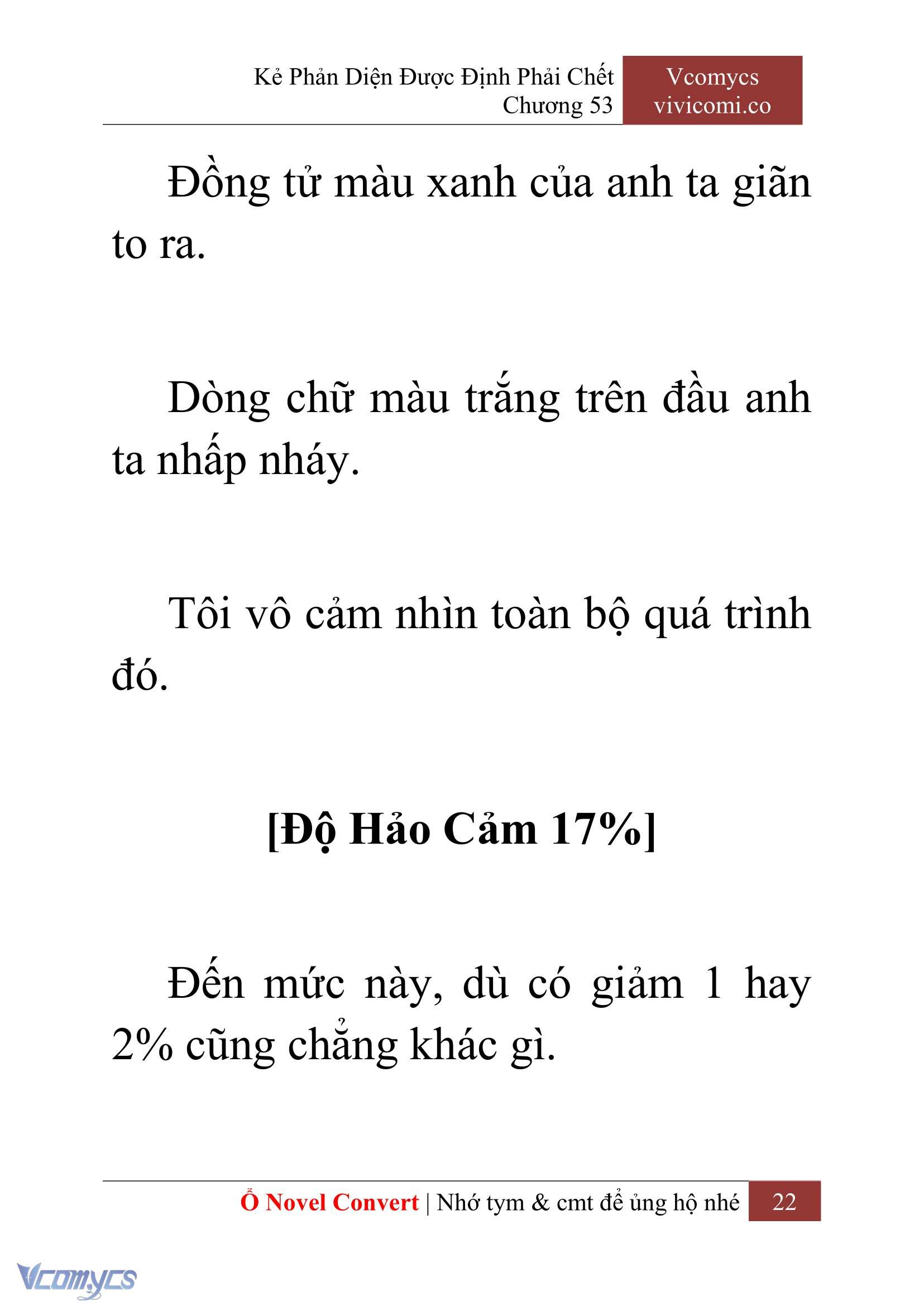 [Novel] Kẻ Phản Diện Được Định Phải Chết Chap 53 - Next Chap 54