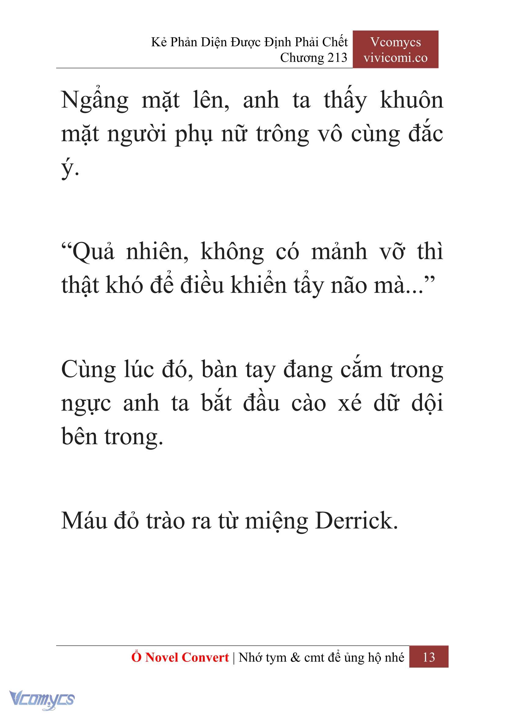 [Novel] Kẻ Phản Diện Được Định Phải Chết Chap 213 - Next Chap 214