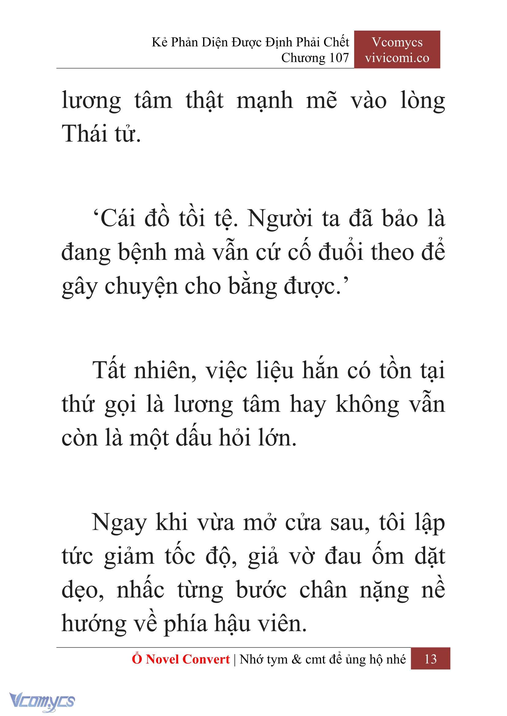[Novel] Kẻ Phản Diện Được Định Phải Chết Chap 107 - Trang 2