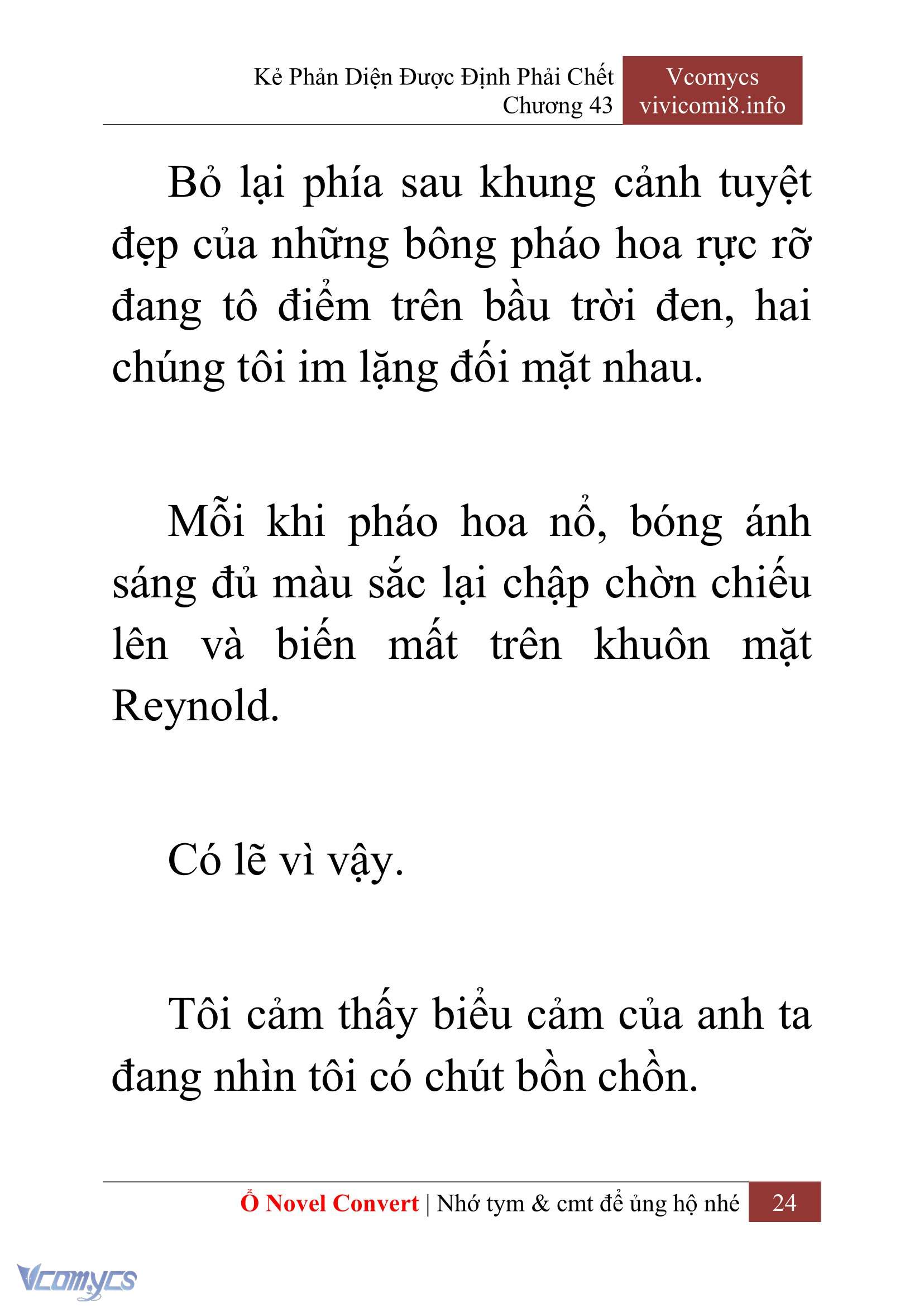 [Novel] Kẻ Phản Diện Được Định Phải Chết Chap 43 - Next Chap 44