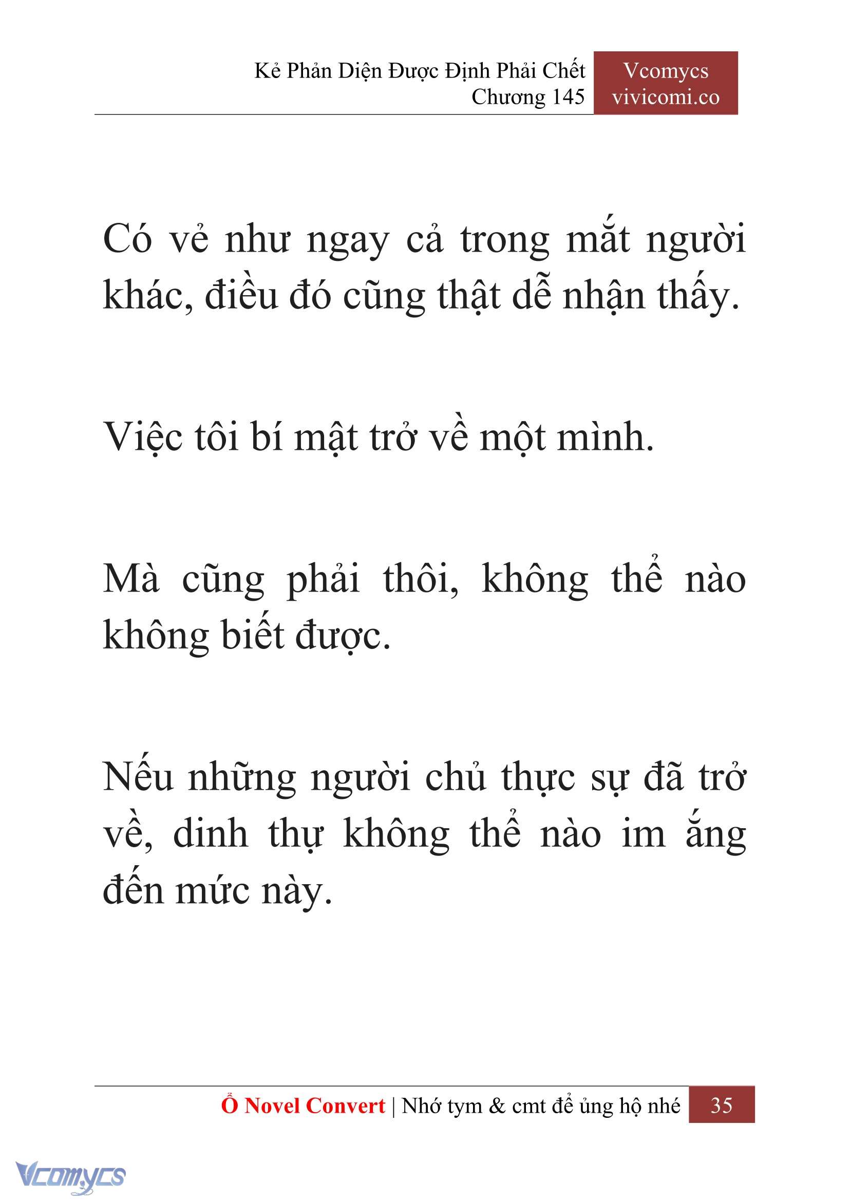 [Novel] Kẻ Phản Diện Được Định Phải Chết Chap 145 - Trang 2
