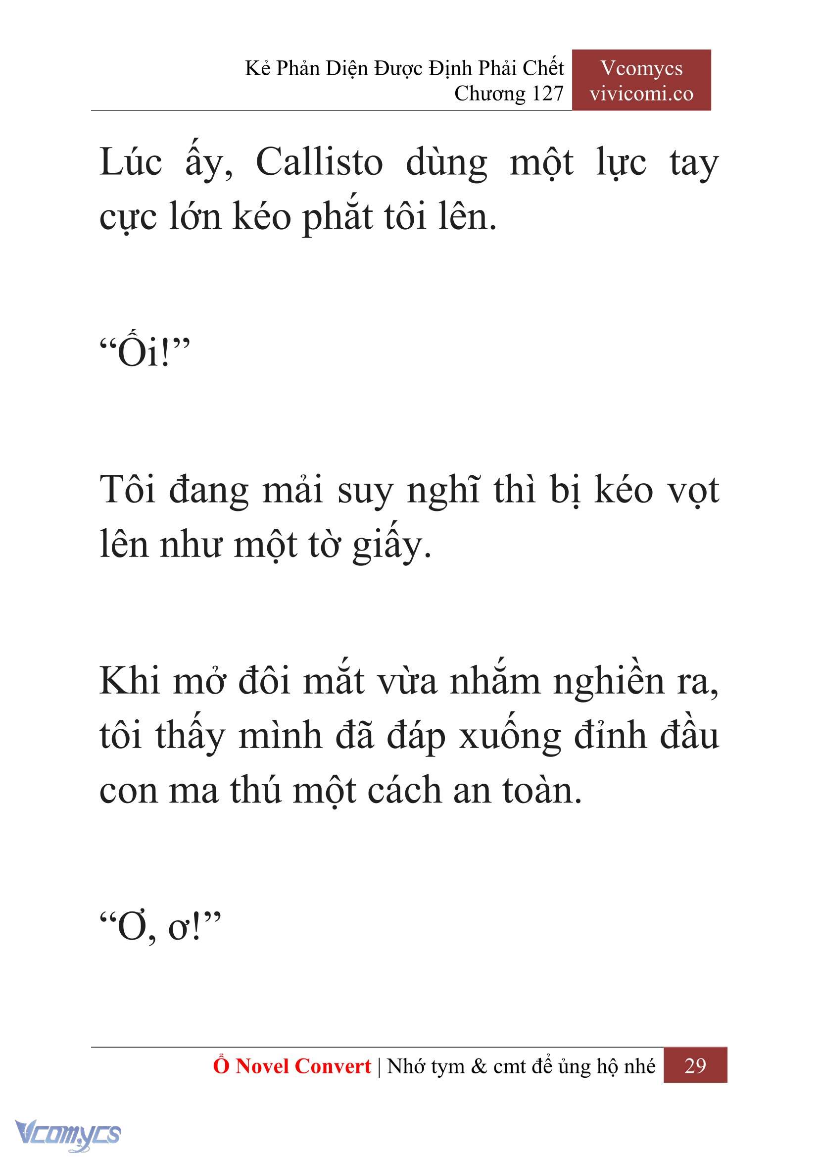 [Novel] Kẻ Phản Diện Được Định Phải Chết Chap 127 - Trang 2
