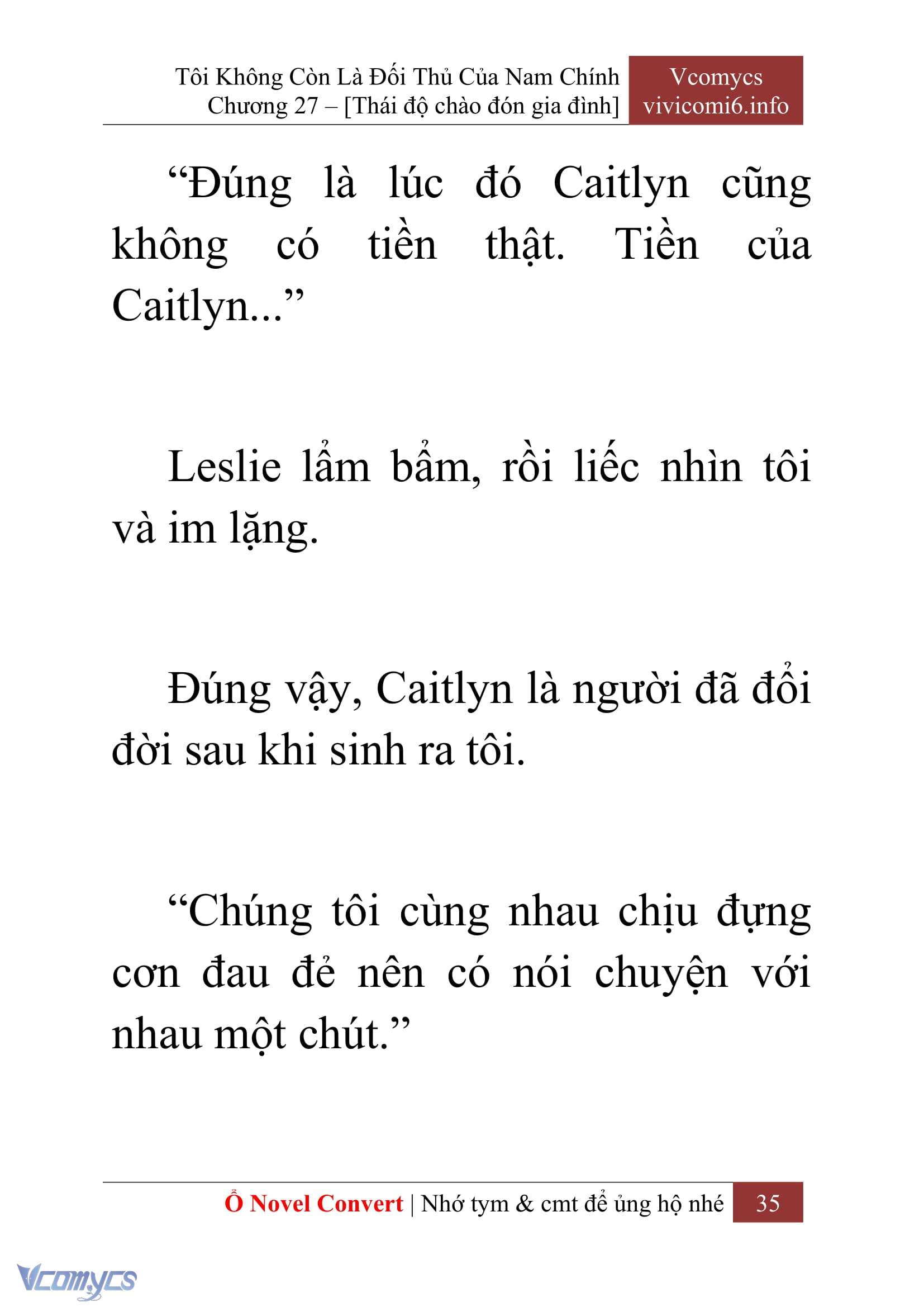 [Novel] Tôi Không Còn Là Đối Thủ Của Nam Chính Chap 27 - Trang 2