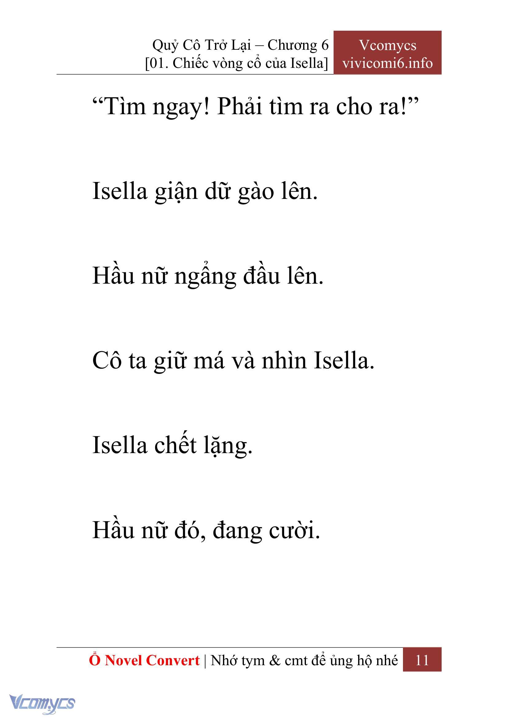 [Novel] Quý Cô Trở Lại Chap 6 - Trang 2