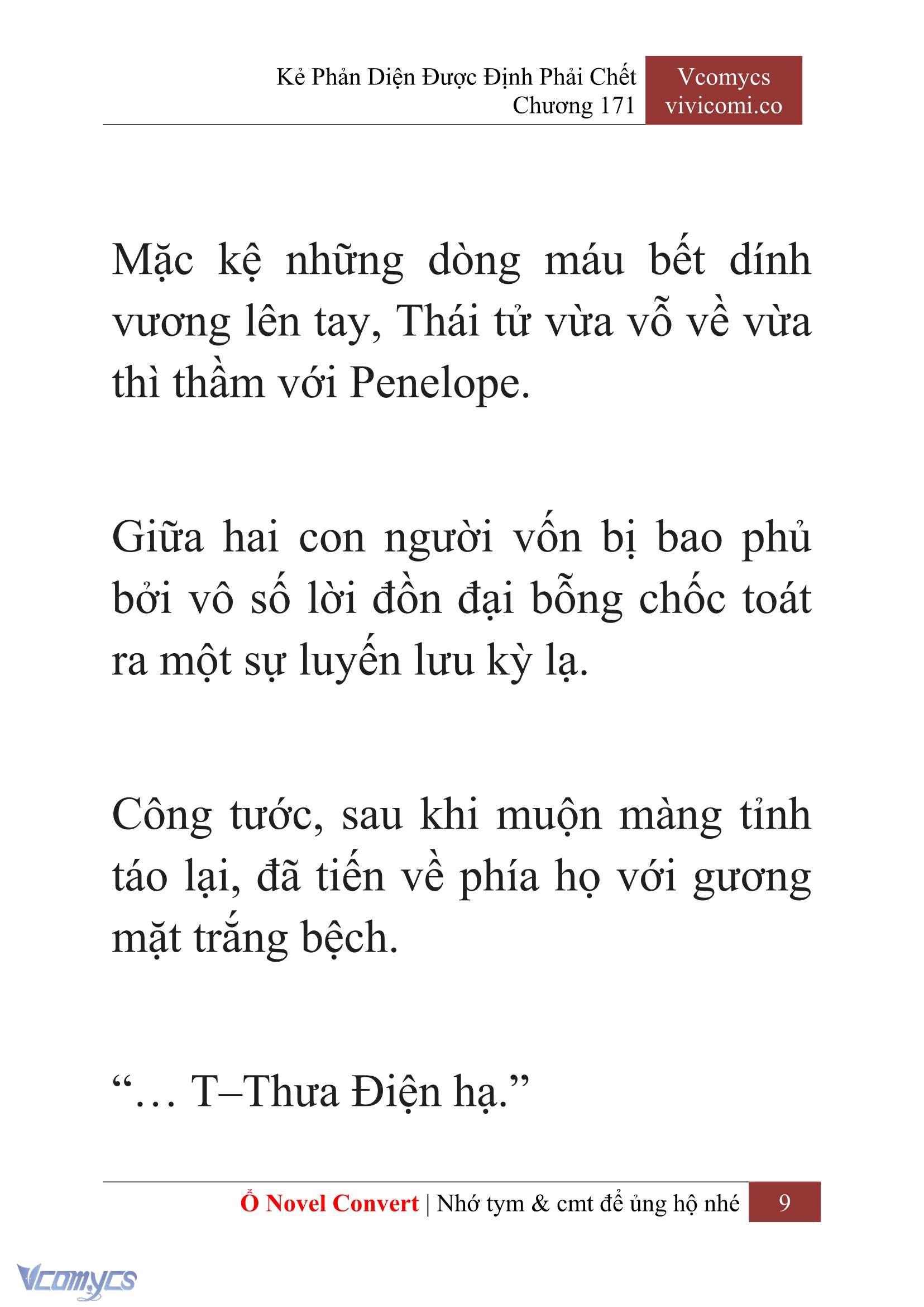 [Novel] Kẻ Phản Diện Được Định Phải Chết Chap 171 - Trang 2