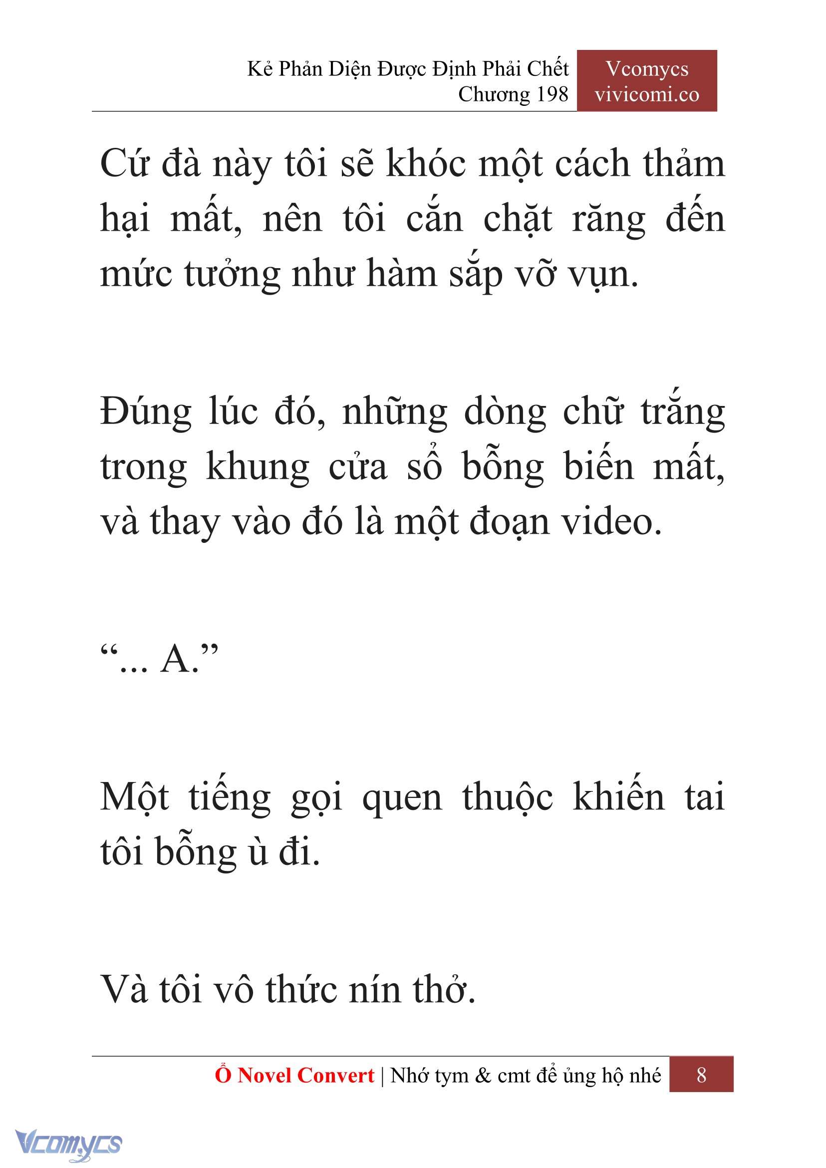 [Novel] Kẻ Phản Diện Được Định Phải Chết Chap 198 - Trang 2