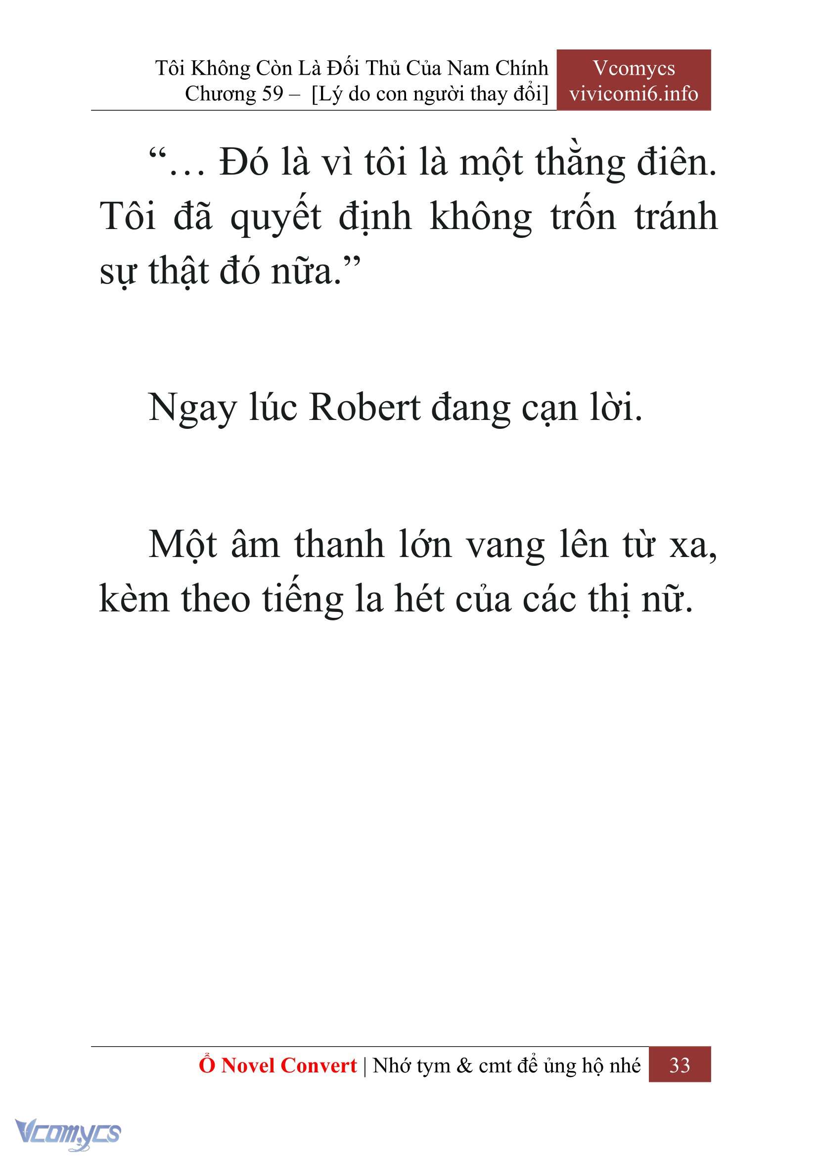 [Novel] Tôi Không Còn Là Đối Thủ Của Nam Chính Chap 59 - Trang 2