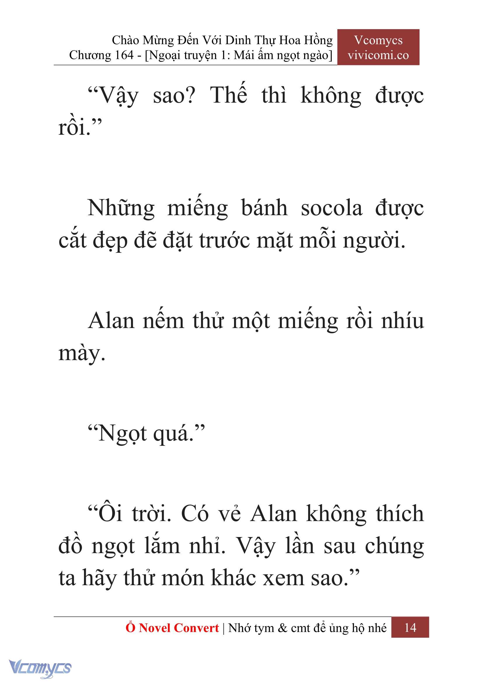 [Novel] Chào Mừng Đến Với Dinh Thự Hoa Hồng Chap 164 - Trang 2