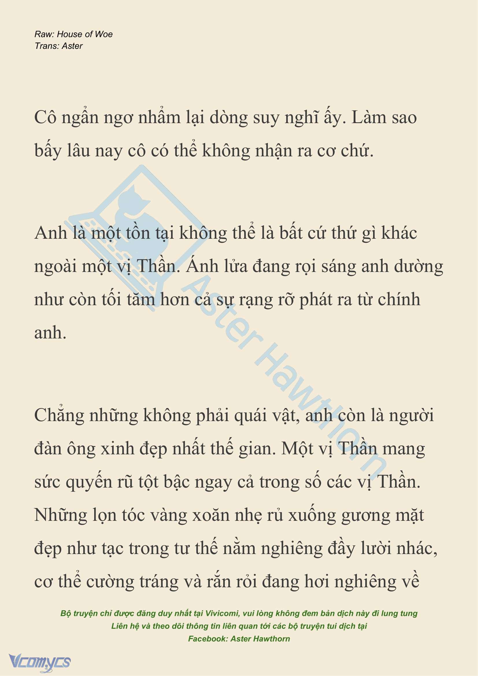 [NOVEL] Dành Cho Các Nữ Thần: Dành cho Psyche Chap 35 - Trang 2