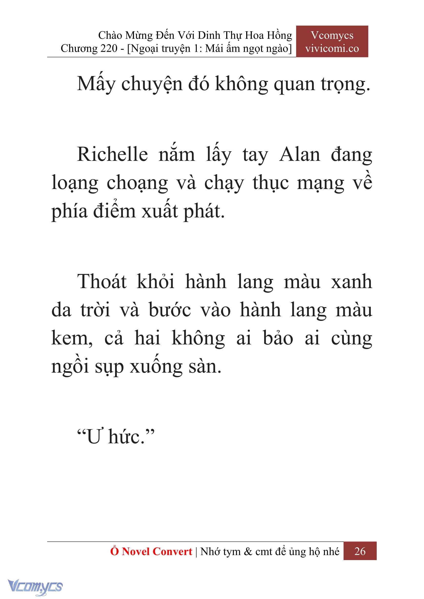 [Novel] Chào Mừng Đến Với Dinh Thự Hoa Hồng Chap 220 - Trang 2