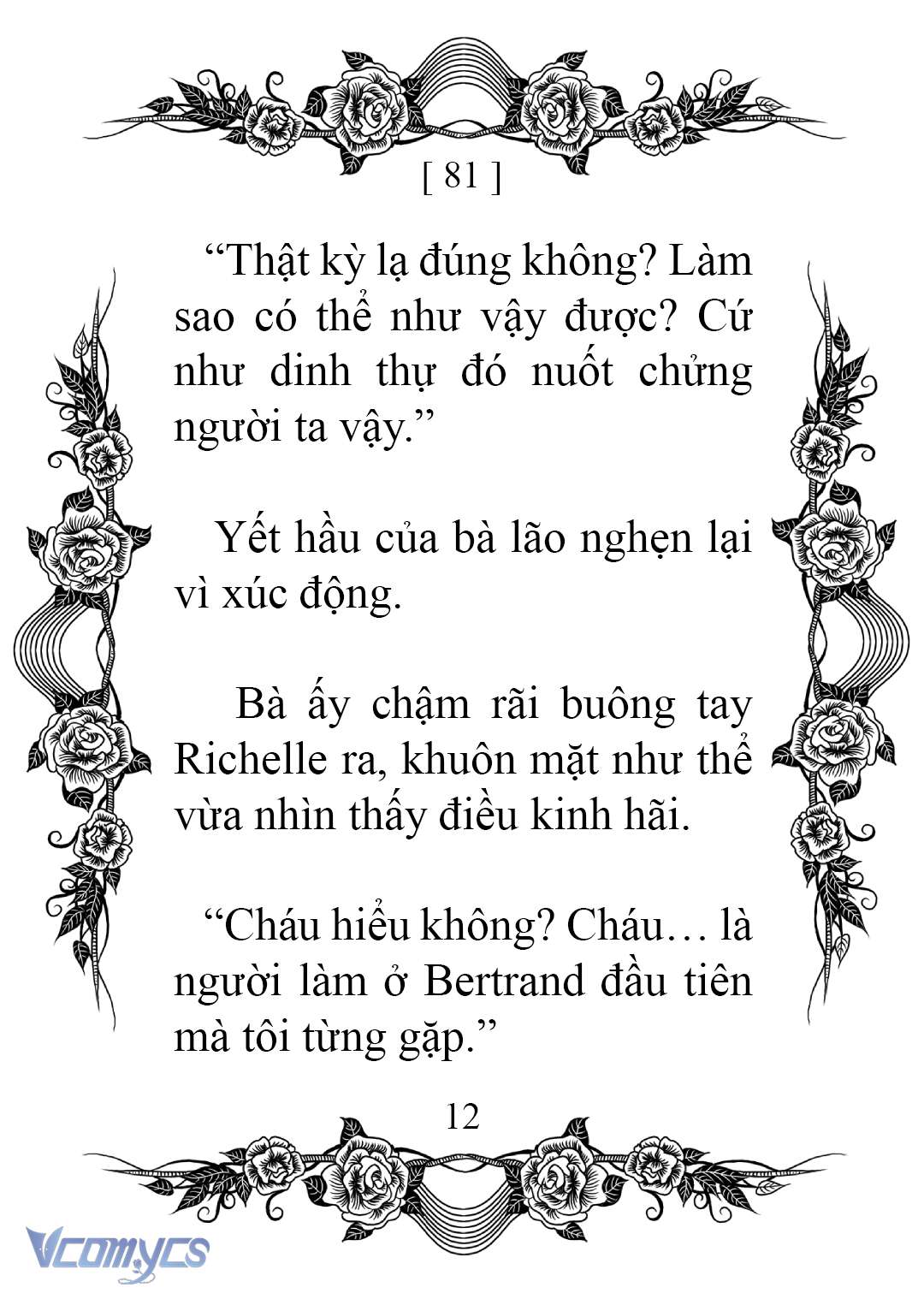 [Novel] Chào Mừng Đến Với Dinh Thự Hoa Hồng Chap 81 - Trang 2