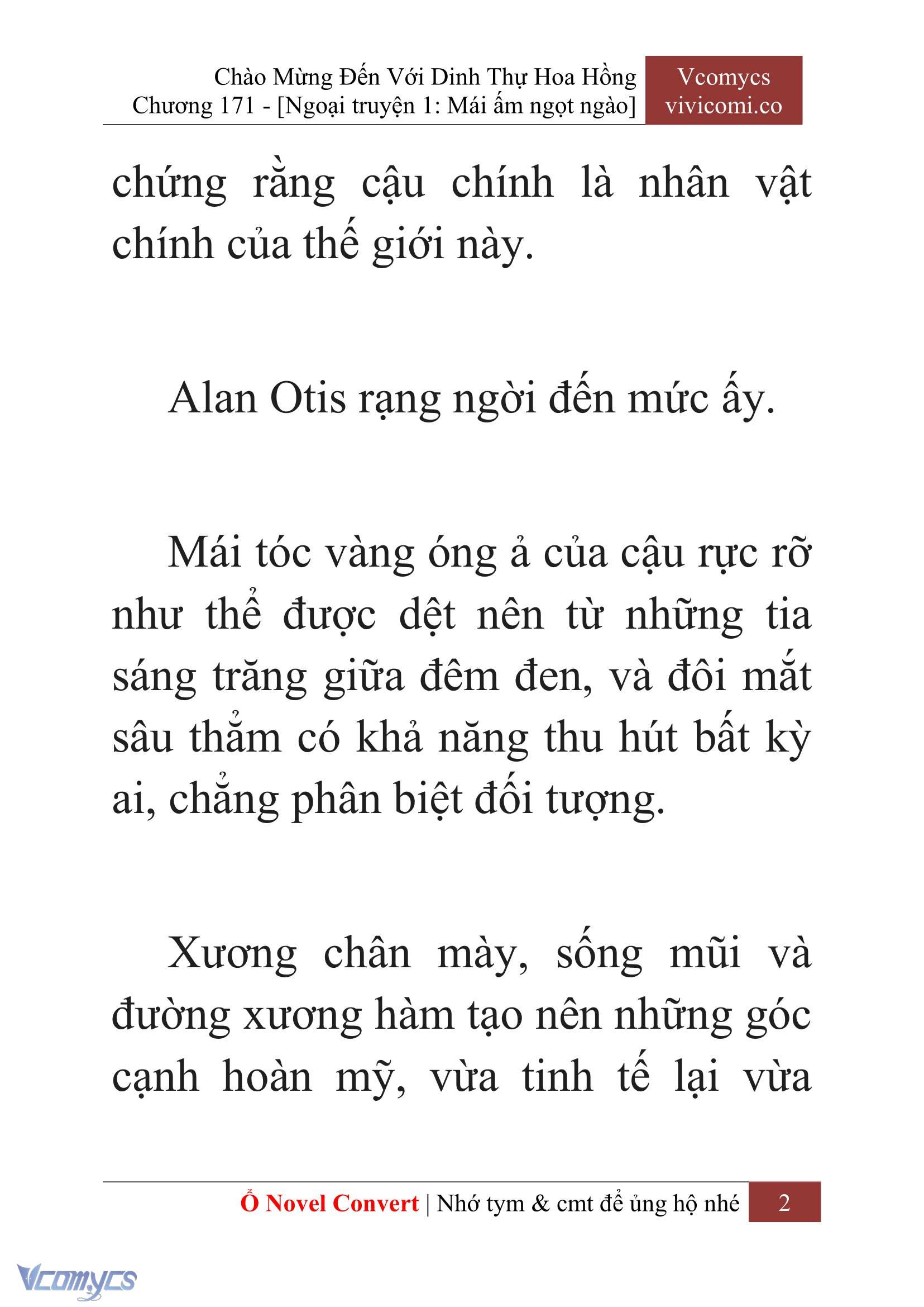 [Novel] Chào Mừng Đến Với Dinh Thự Hoa Hồng Chap 171 - Trang 2