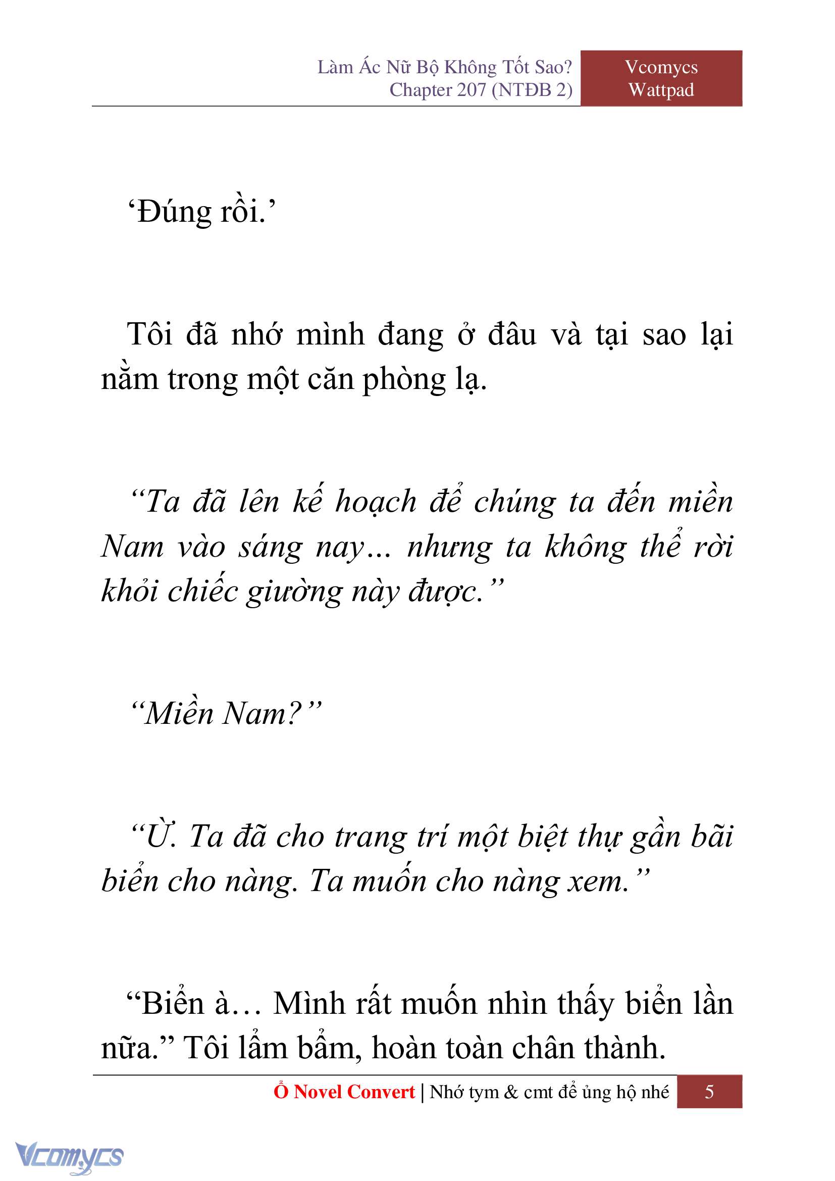 [Novel] Làm Ác Nữ Bộ Không Tốt Sao? Chap 207 - Trang 2