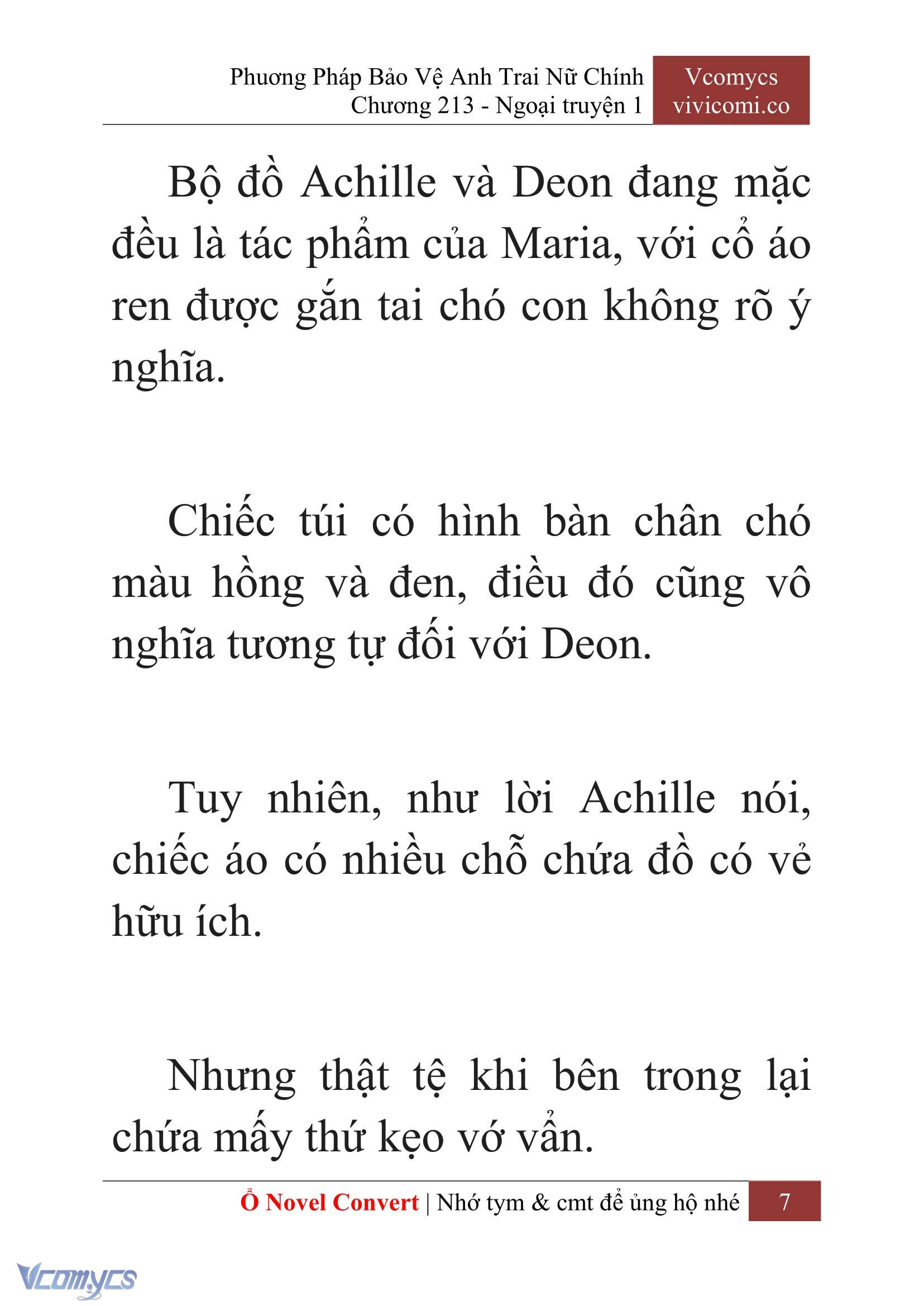 [Novel] Phương Pháp Bảo Vệ Anh Trai Nữ Chính Chap 213 - Trang 2