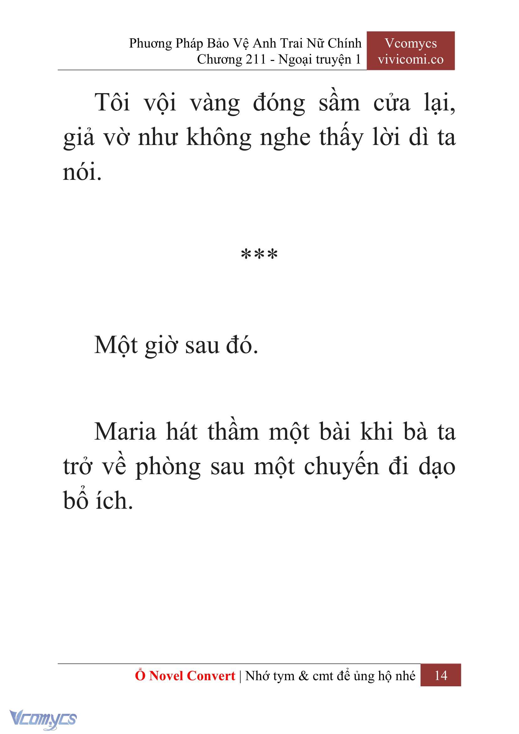 [Novel] Phương Pháp Bảo Vệ Anh Trai Nữ Chính Chap 211 - Trang 2