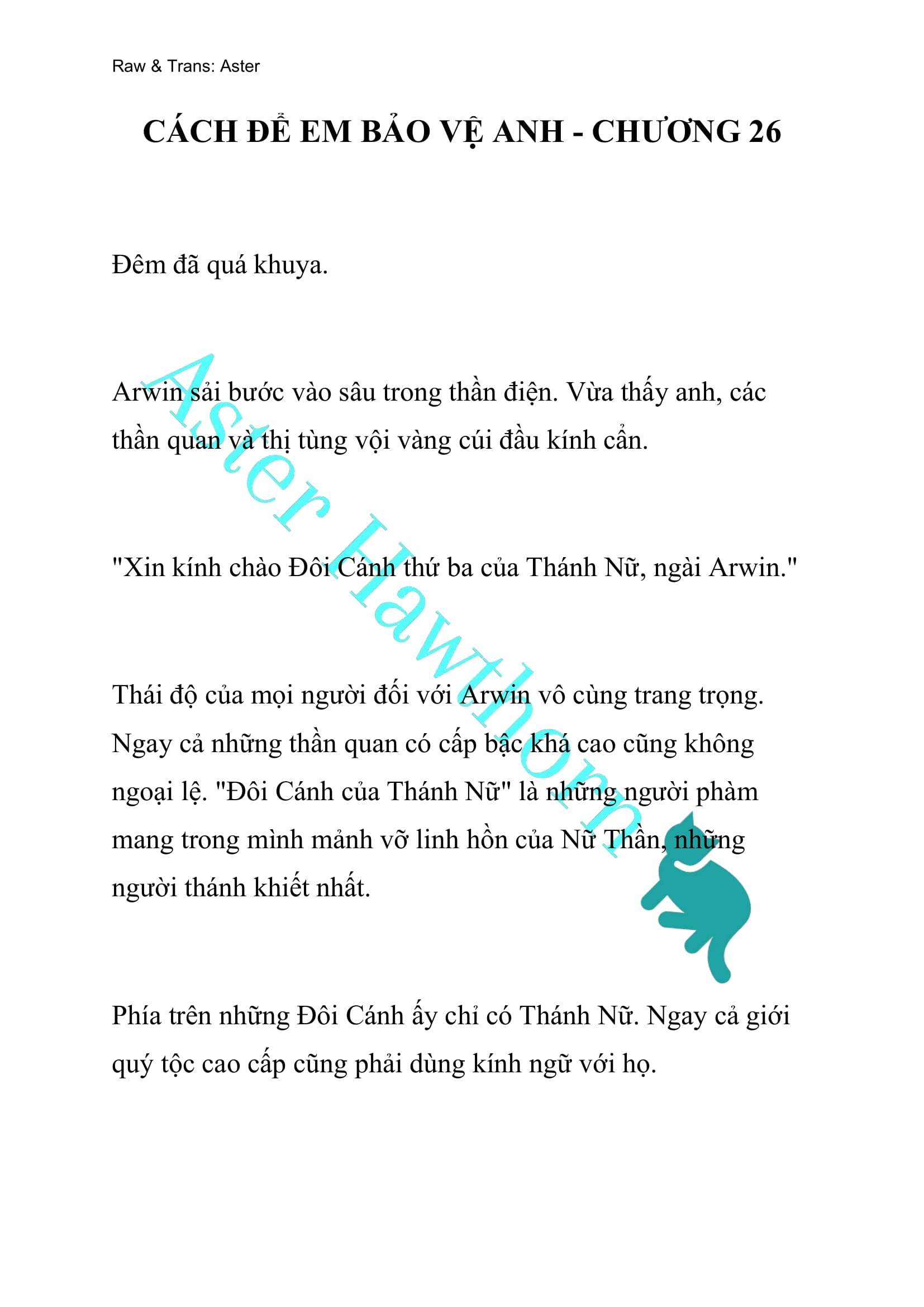 [NOVEL] Cách Để Em Bảo Vệ Anh Chap 26 - Trang 2