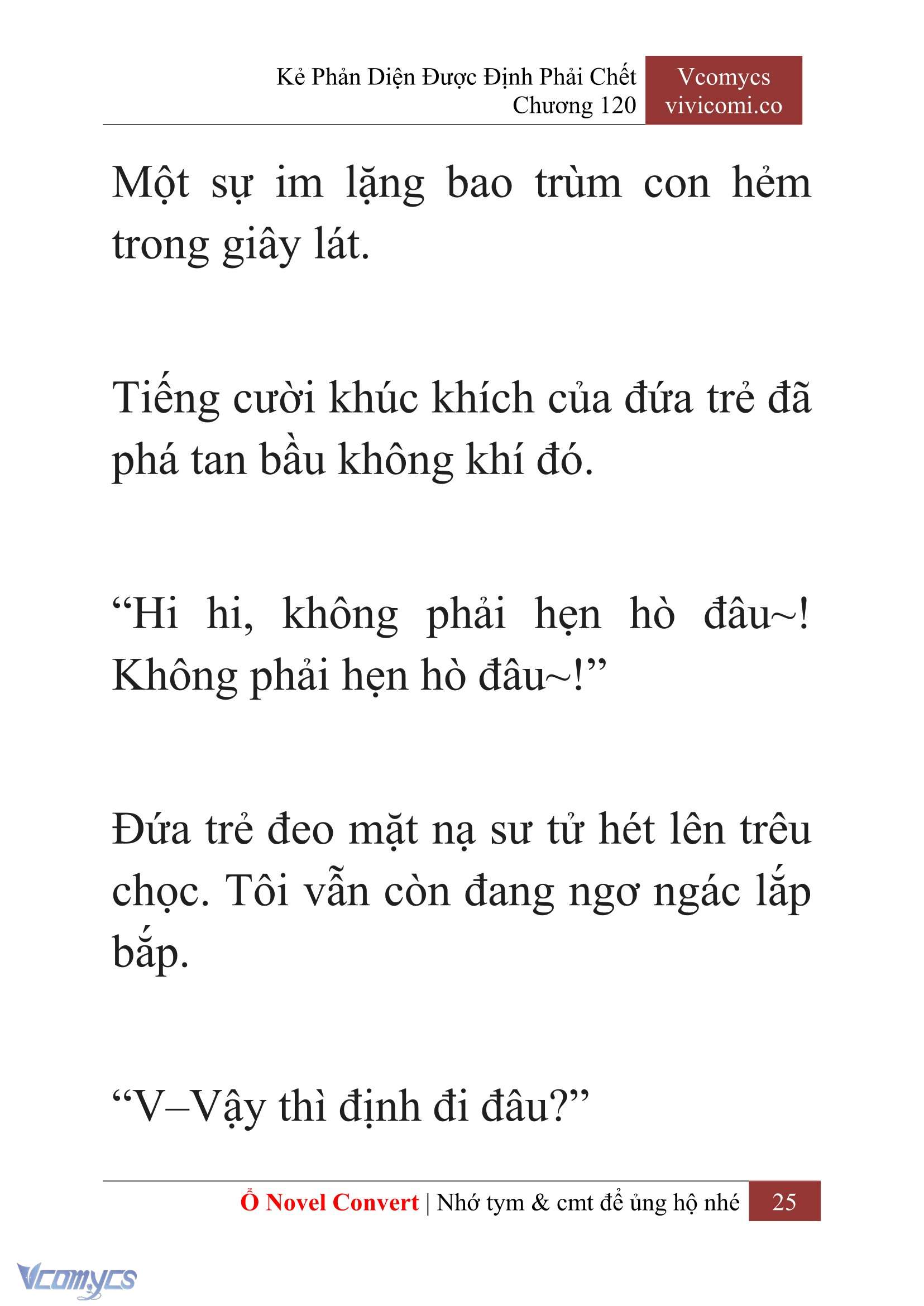[Novel] Kẻ Phản Diện Được Định Phải Chết Chap 120 - Trang 2