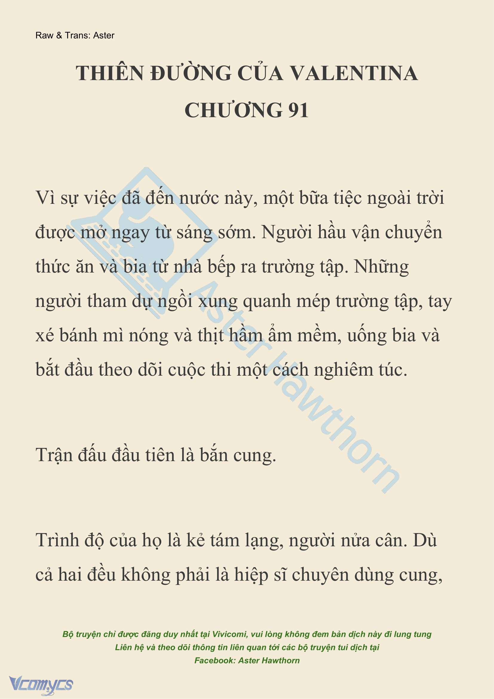 [NOVEL] Thiên Đường Của Valentina Chap 91 - Trang 2