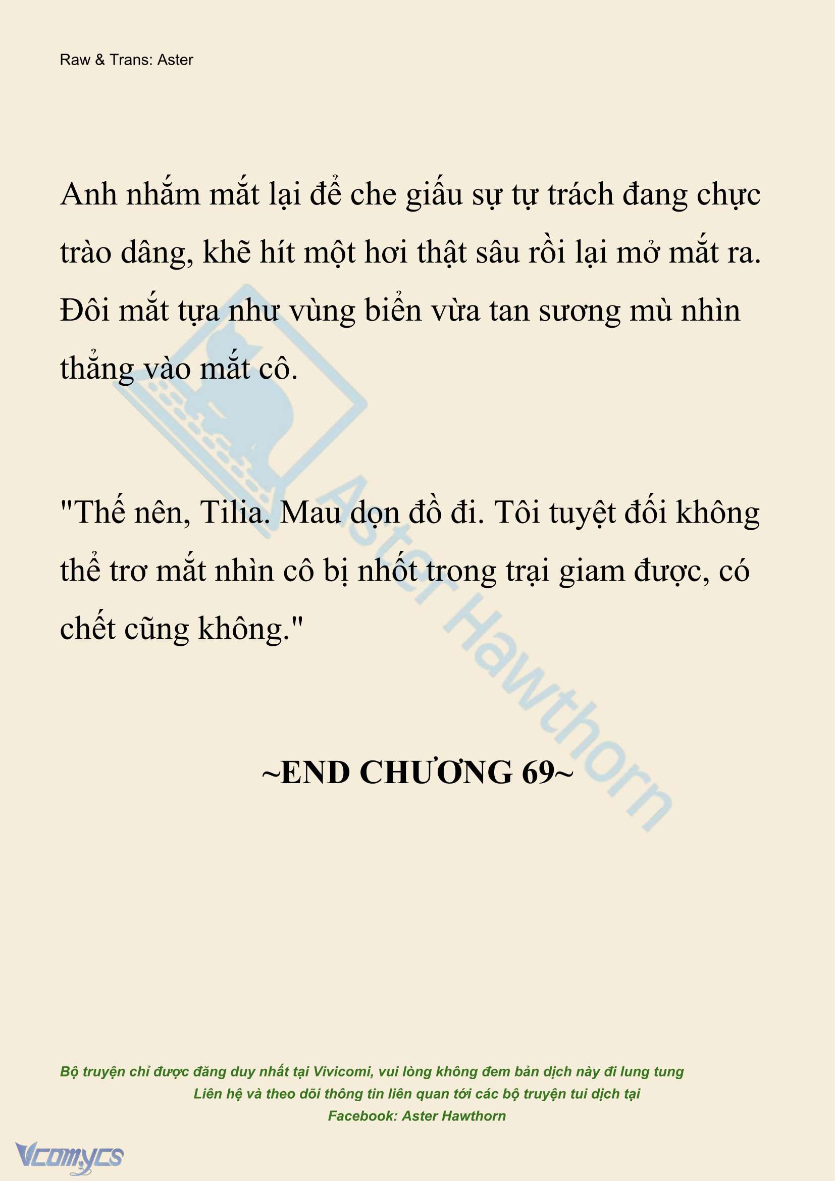 [NOVEL] Hồ Điệp Nuốt Chửng Sương Mù Chap 69 - Trang 2
