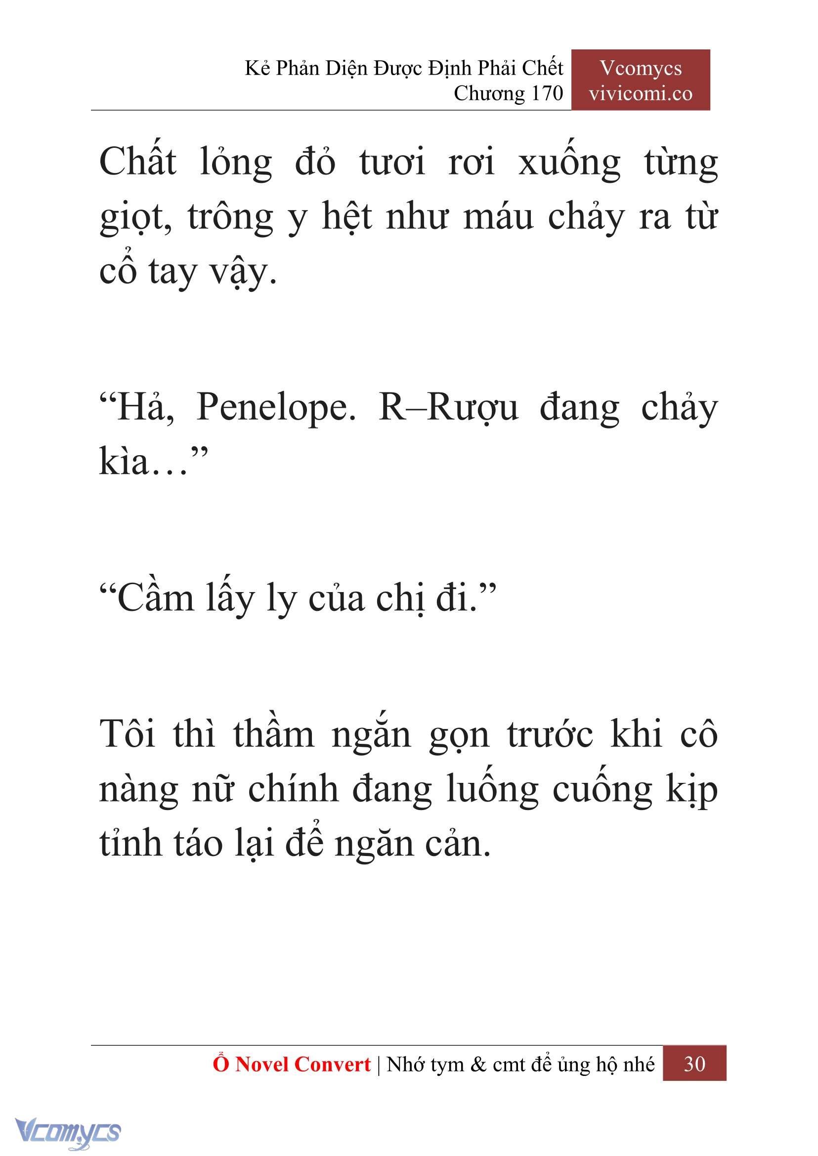 [Novel] Kẻ Phản Diện Được Định Phải Chết Chap 170 - Trang 2