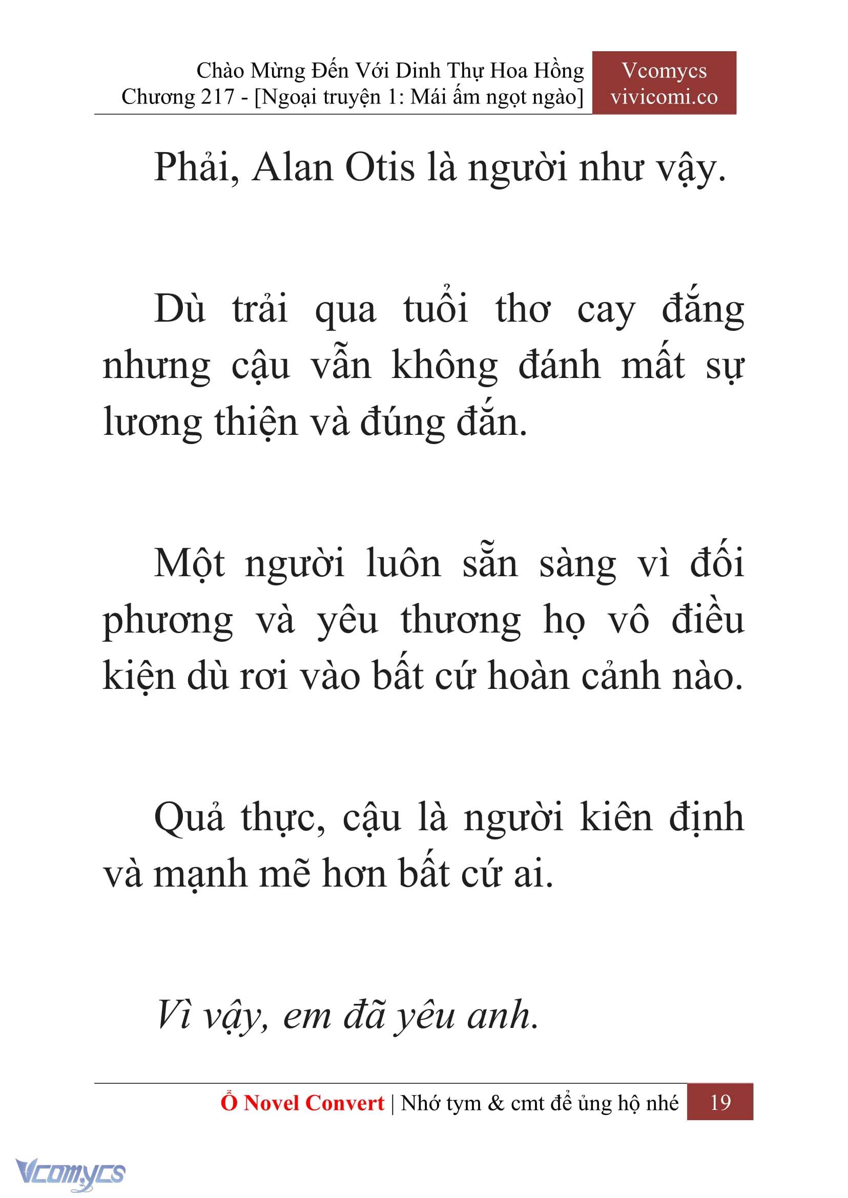 [Novel] Chào Mừng Đến Với Dinh Thự Hoa Hồng Chap 217 - Trang 2