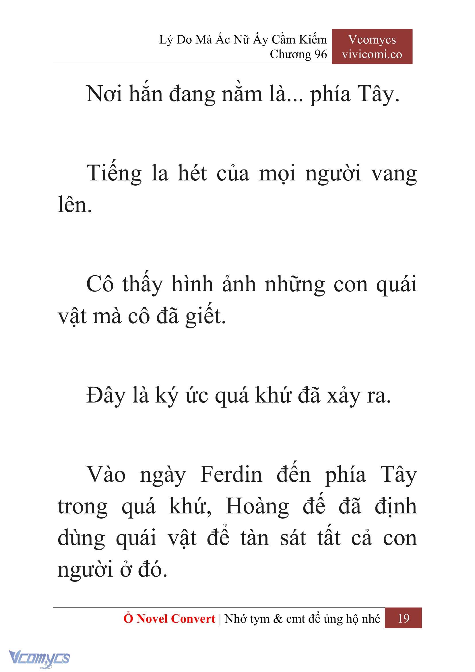 [Novel] Lý Do Mà Ác Nữ Ấy Cầm Kiếm Chap 96 - Next Chap 97