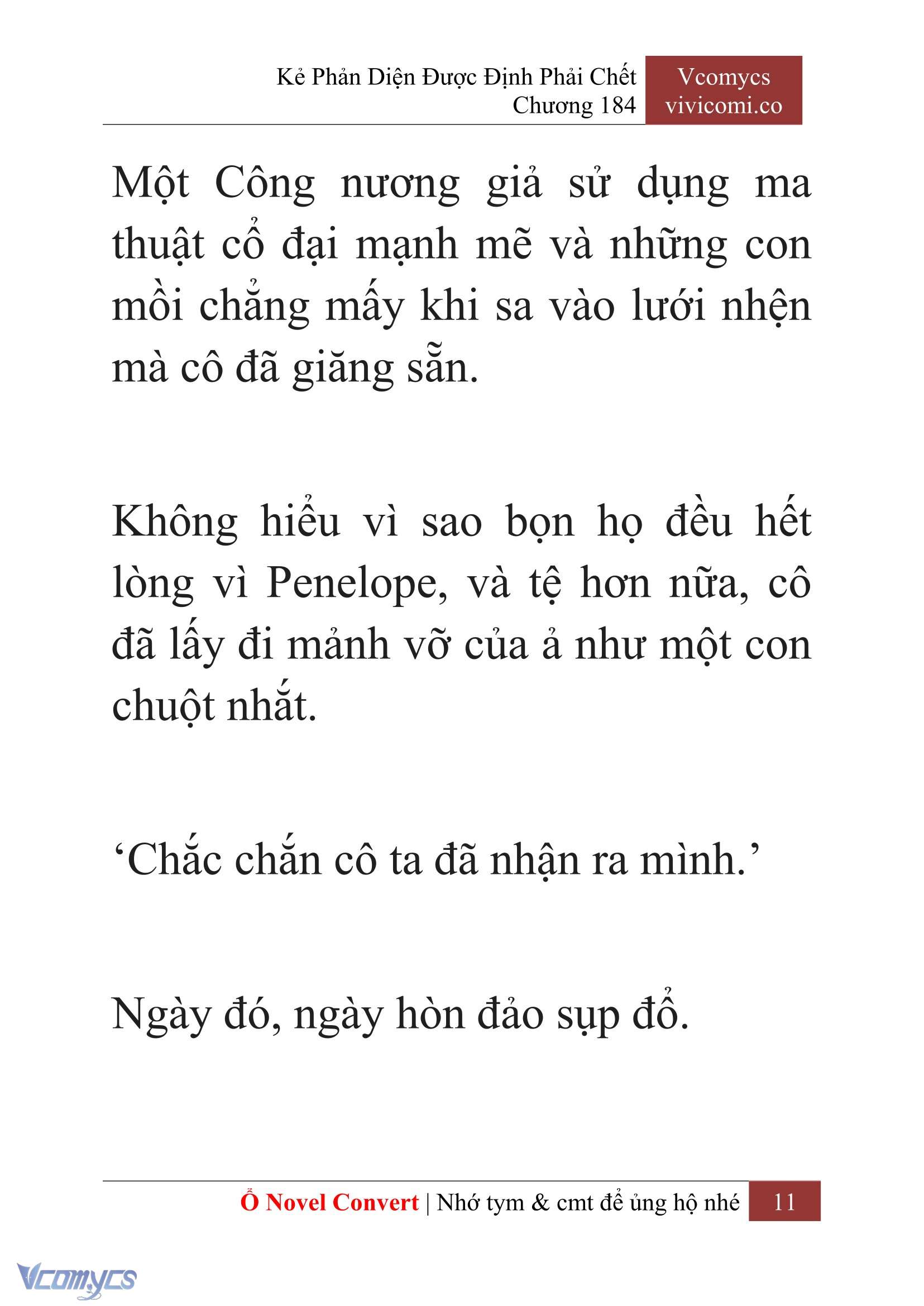 [Novel] Kẻ Phản Diện Được Định Phải Chết Chap 184 - Trang 2