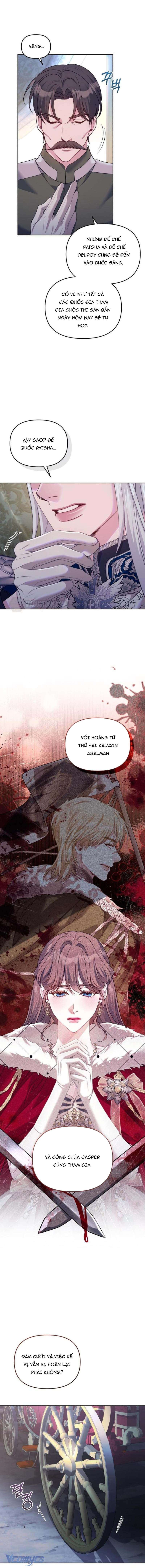 Tôi Đã Trải Qua Đêm Đầu Tiên Dù Chỉ Là Hoàng Hậu Thay Thế Chap 41 - Trang 2