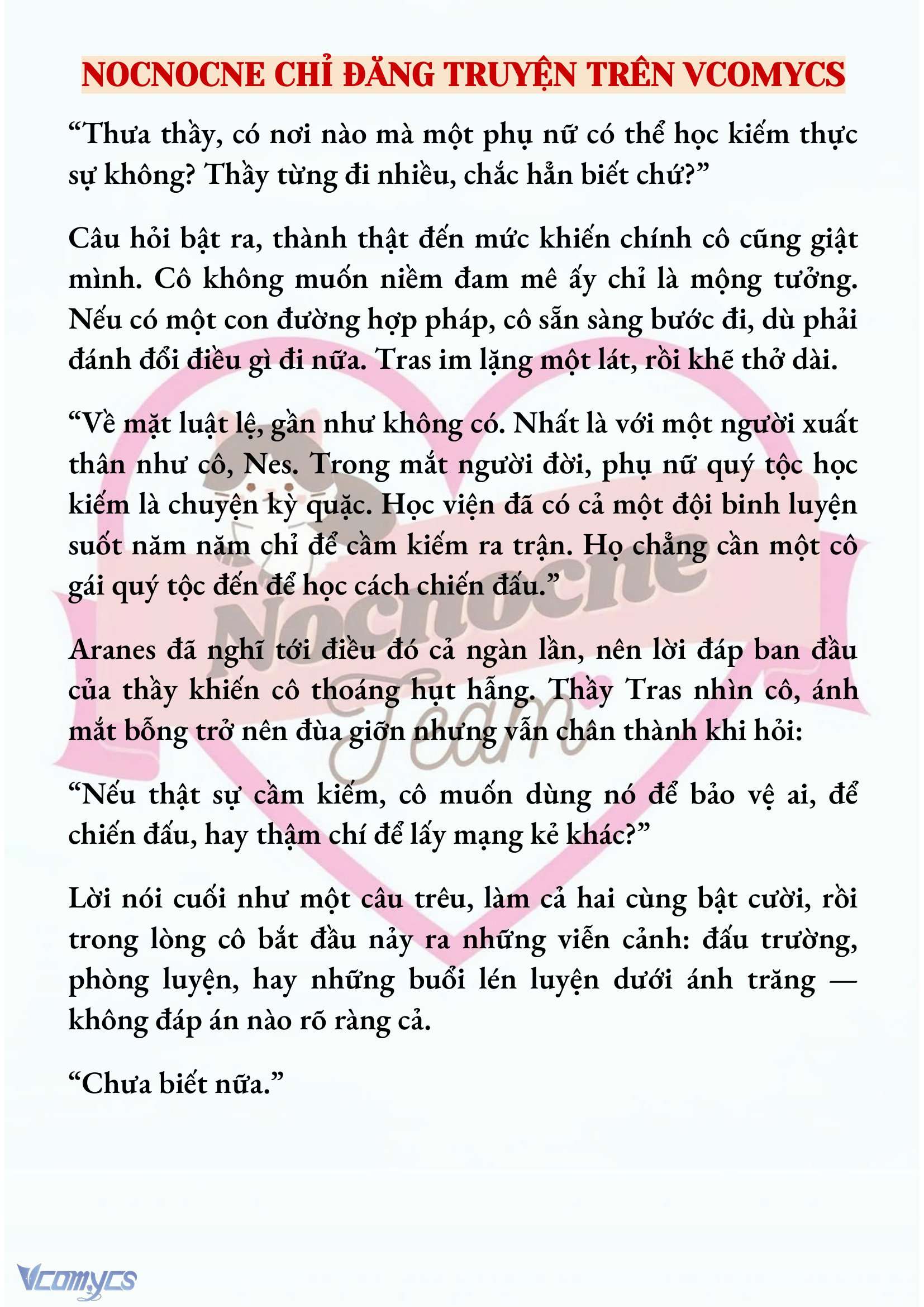 [NOVEL] CÁ RỪNG KHÔN NGOAN Chap 57 - Next Chap 58