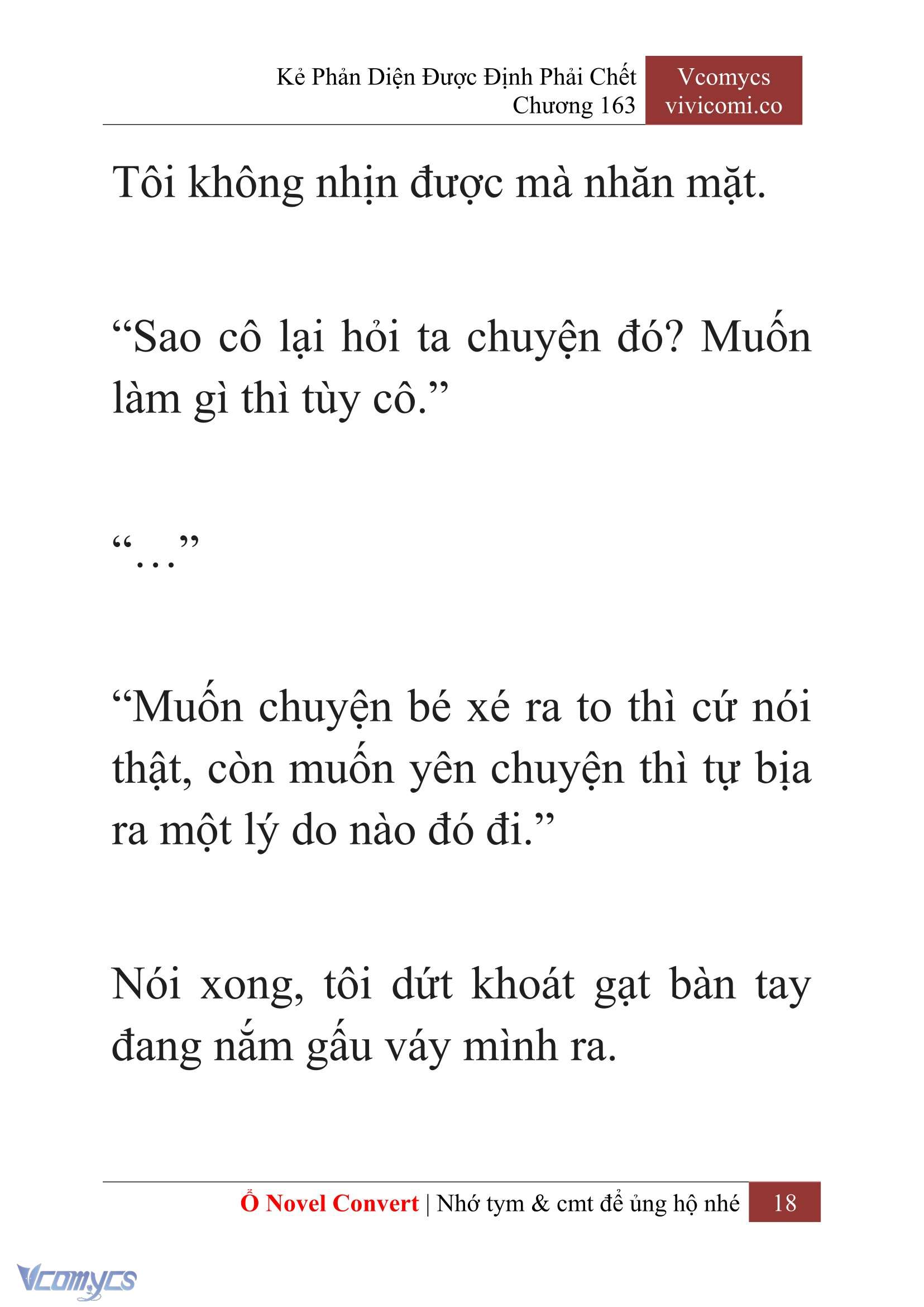 [Novel] Kẻ Phản Diện Được Định Phải Chết Chap 163 - Trang 2