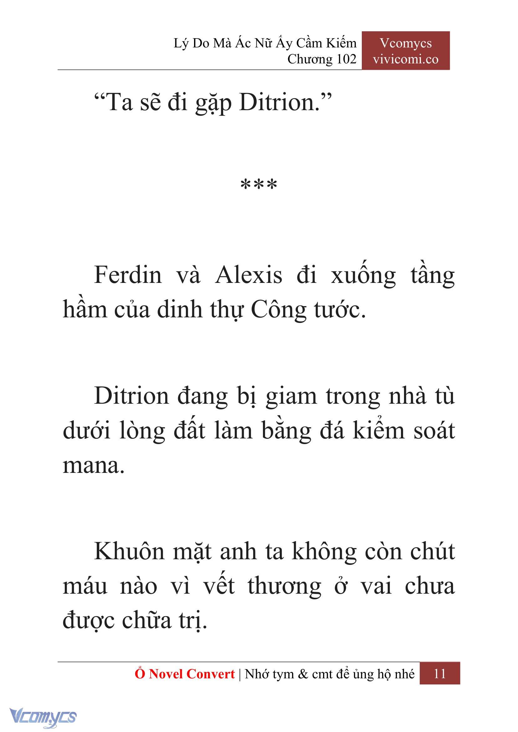 [Novel] Lý Do Mà Ác Nữ Ấy Cầm Kiếm Chap 102 - Trang 2