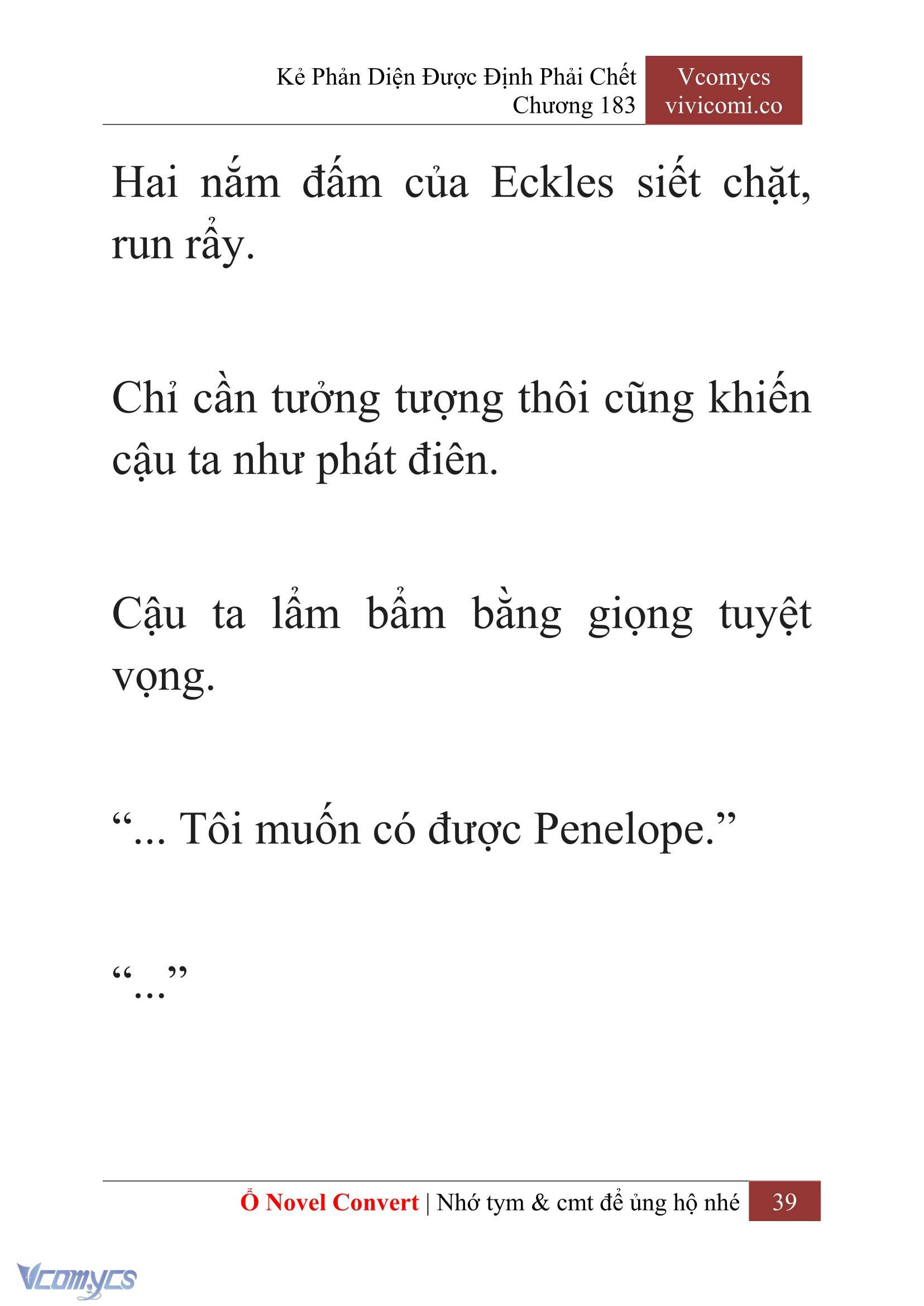 [Novel] Kẻ Phản Diện Được Định Phải Chết Chap 183 - Trang 2