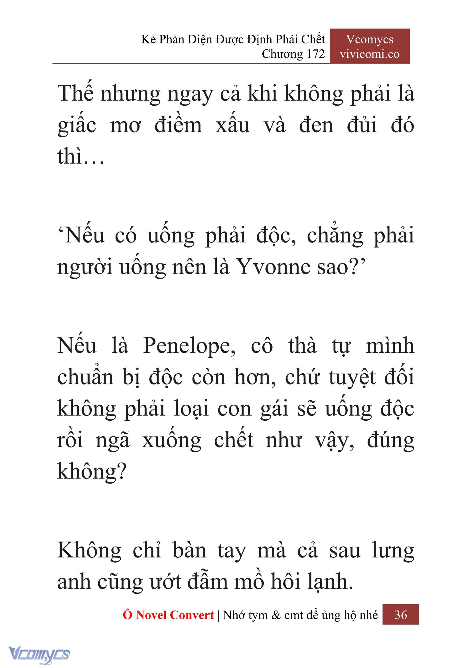 [Novel] Kẻ Phản Diện Được Định Phải Chết Chap 172 - Trang 2