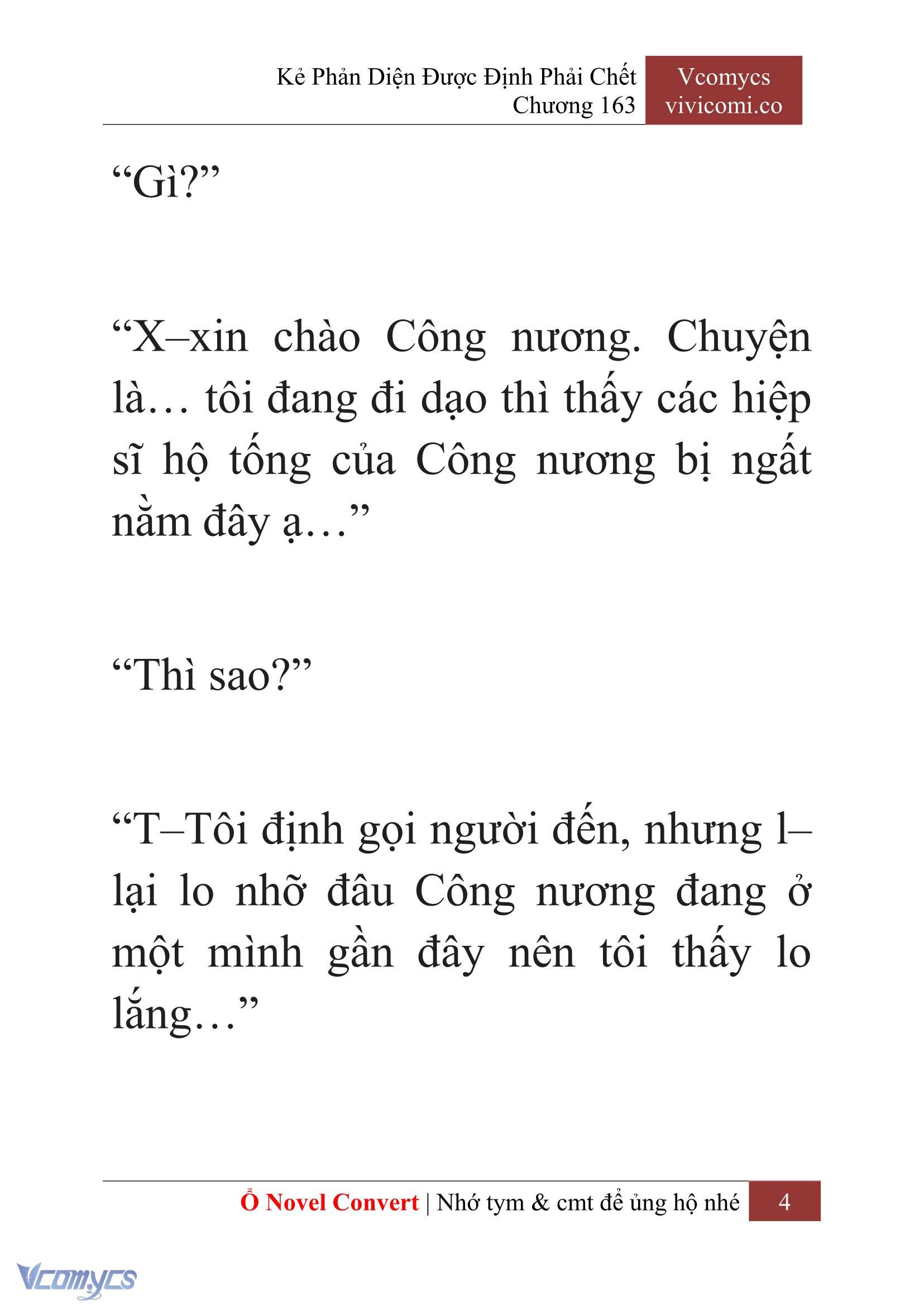 [Novel] Kẻ Phản Diện Được Định Phải Chết Chap 163 - Trang 2