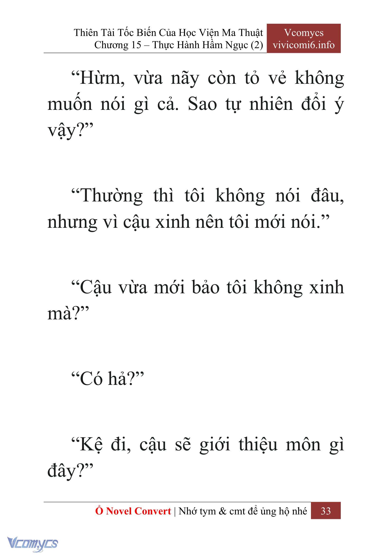 [Novel] Thiên Tài Tốc Biến Của Học Viện Ma Thuật Chap 15 - Trang 2