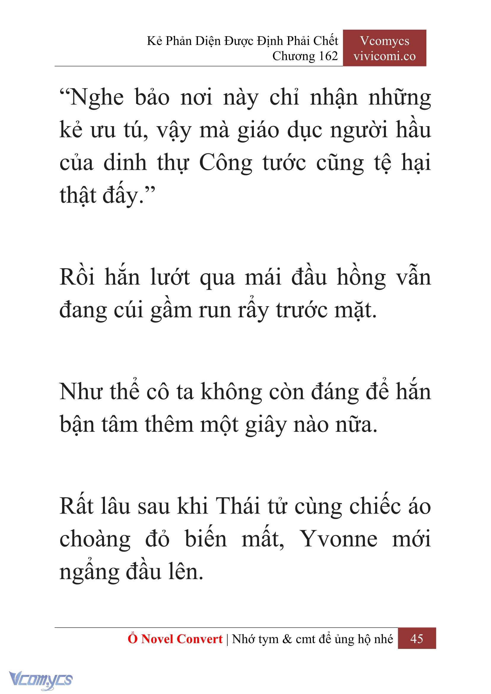 [Novel] Kẻ Phản Diện Được Định Phải Chết Chap 162 - Next Chap 163