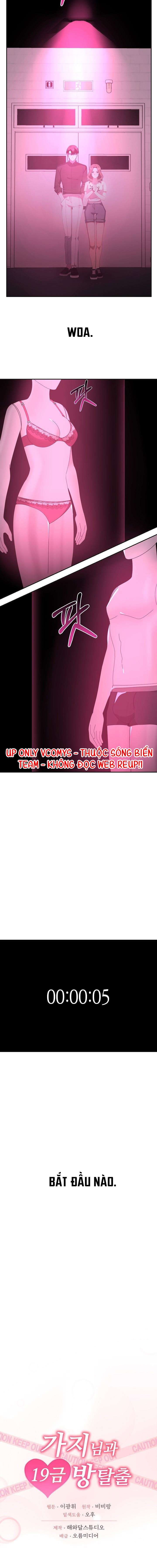 [ 18+ ] Cùng Gaji-nim tham gia phòng thoát hiểm 19+ Chap 1 - Trang 2