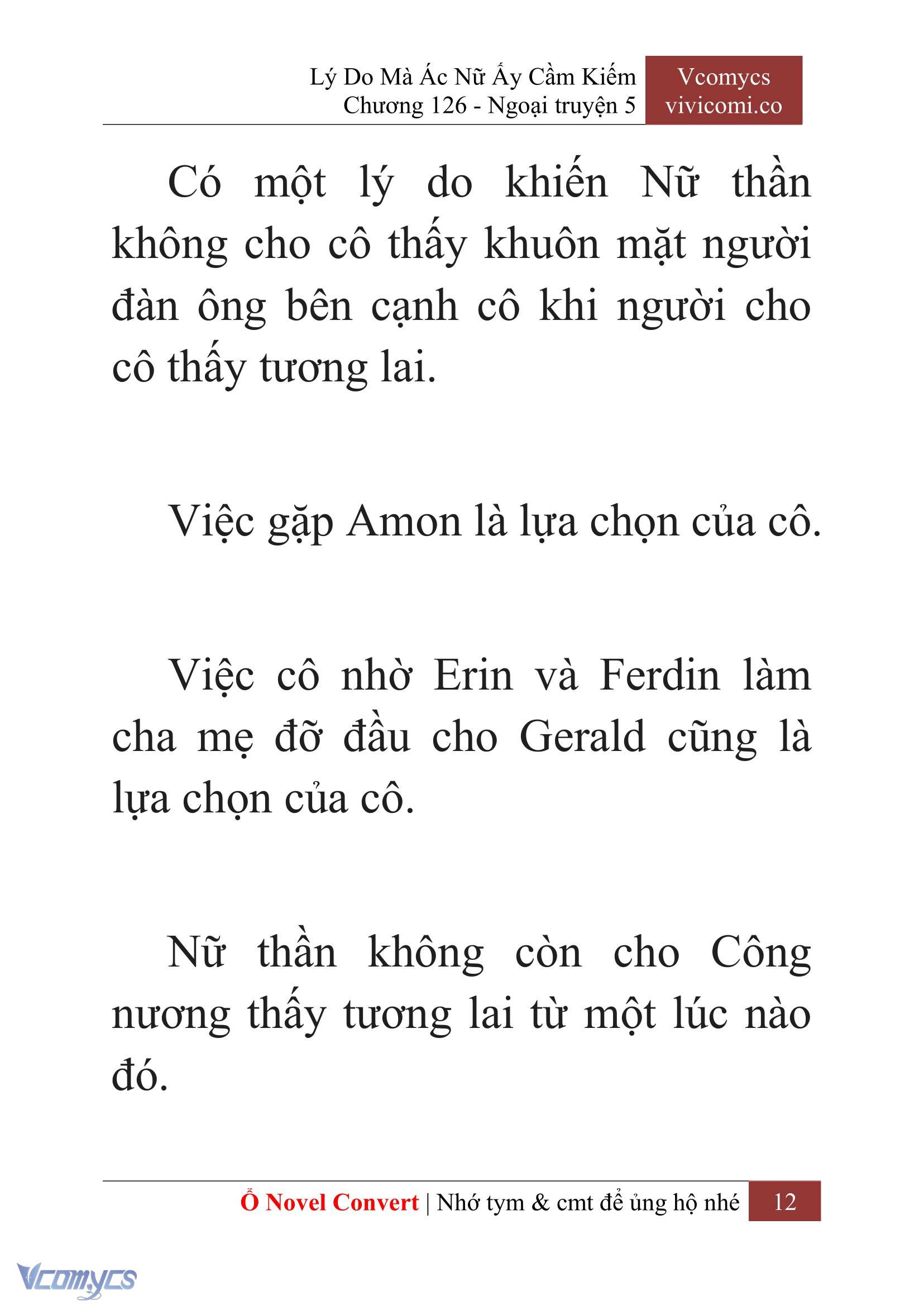 [Novel] Lý Do Mà Ác Nữ Ấy Cầm Kiếm Chap 126 - Trang 2