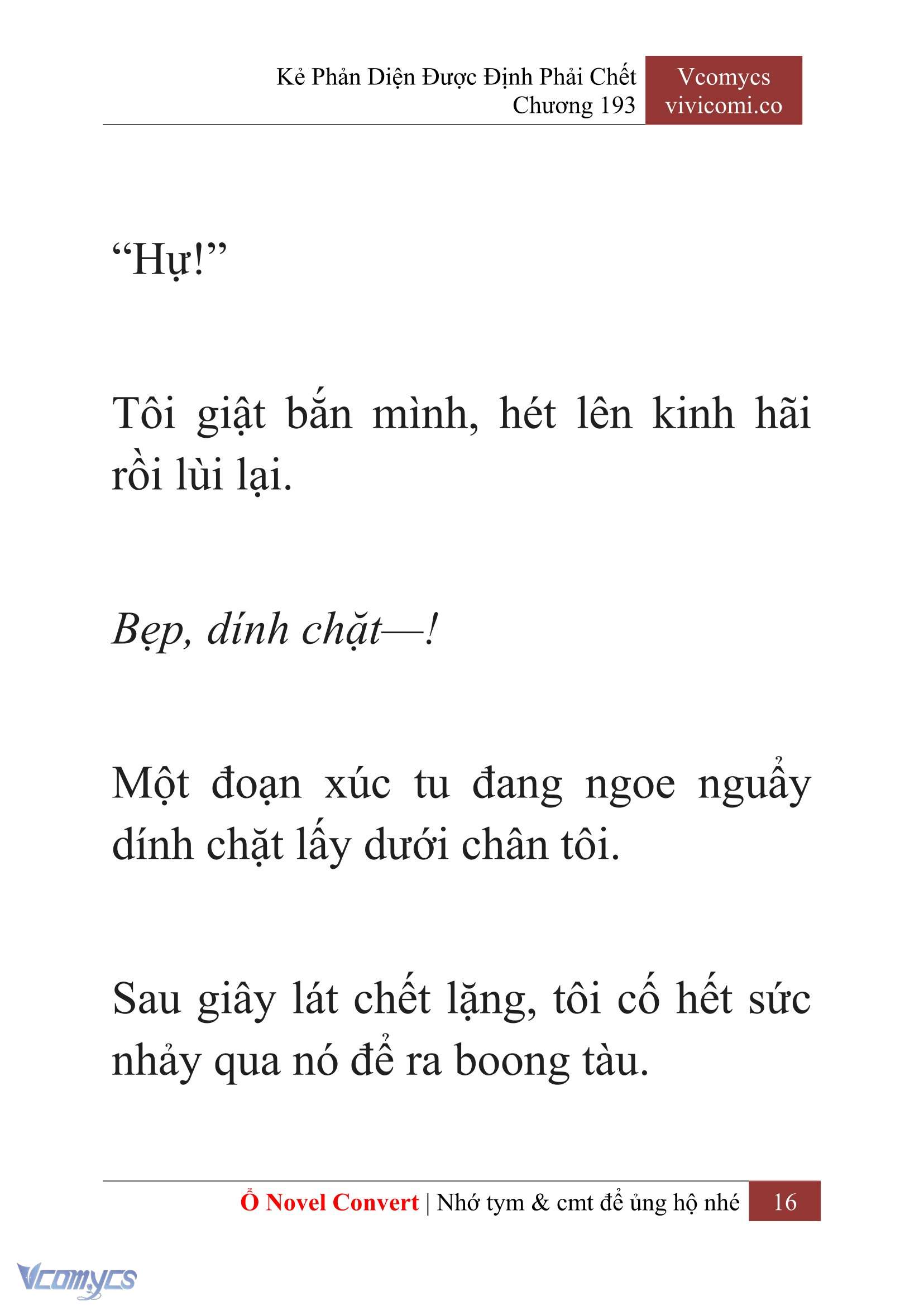 [Novel] Kẻ Phản Diện Được Định Phải Chết Chap 193 - Trang 2