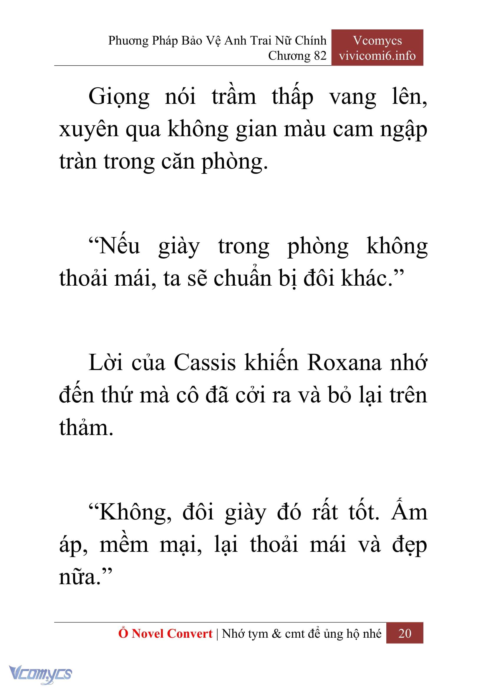 [Novel] Phương Pháp Bảo Vệ Anh Trai Nữ Chính Chap 82 - Trang 2