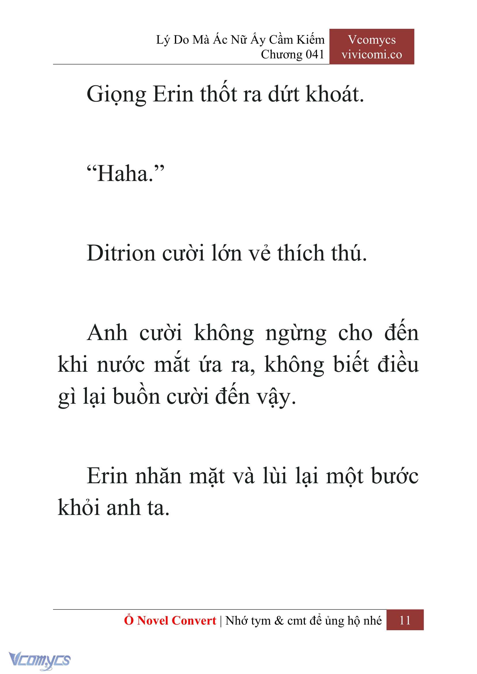 [Novel] Lý Do Mà Ác Nữ Ấy Cầm Kiếm Chap 41 - Next Chap 42