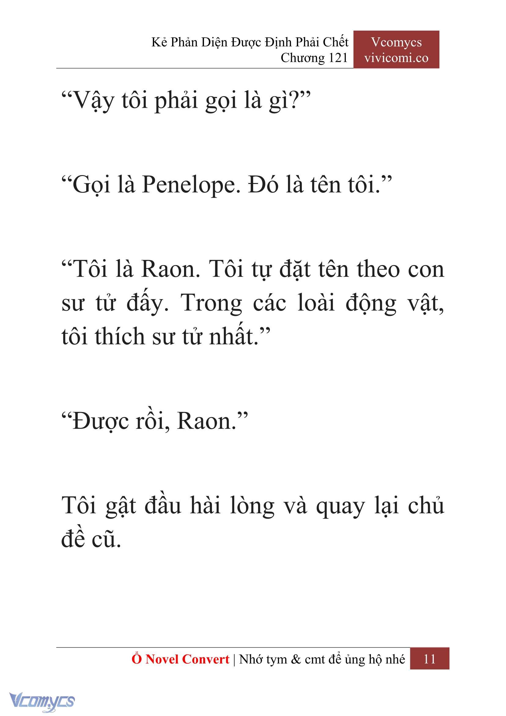 [Novel] Kẻ Phản Diện Được Định Phải Chết Chap 121 - Next Chap 122